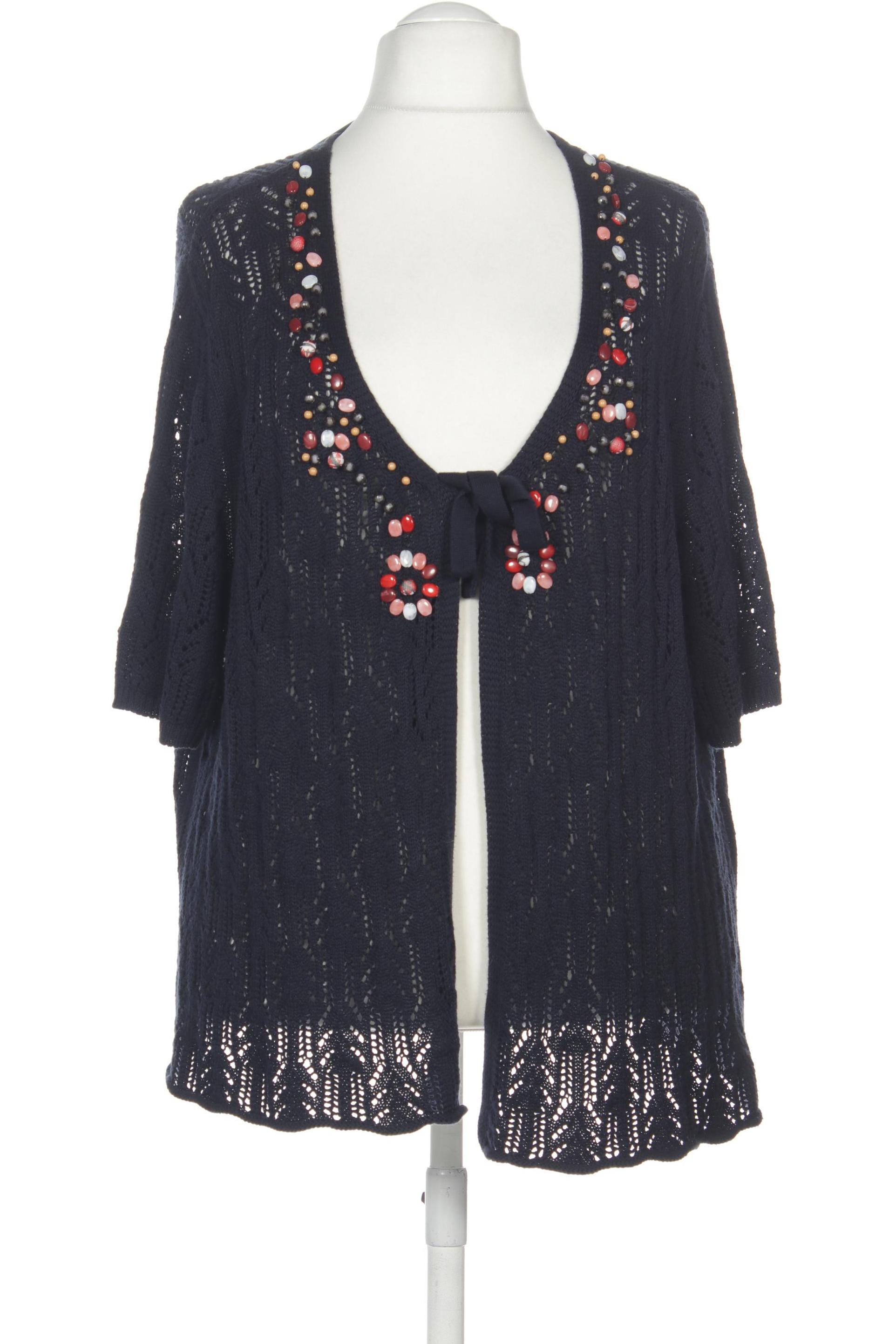 

Ulla Popken Damen Strickjacke, blau, Gr. 54