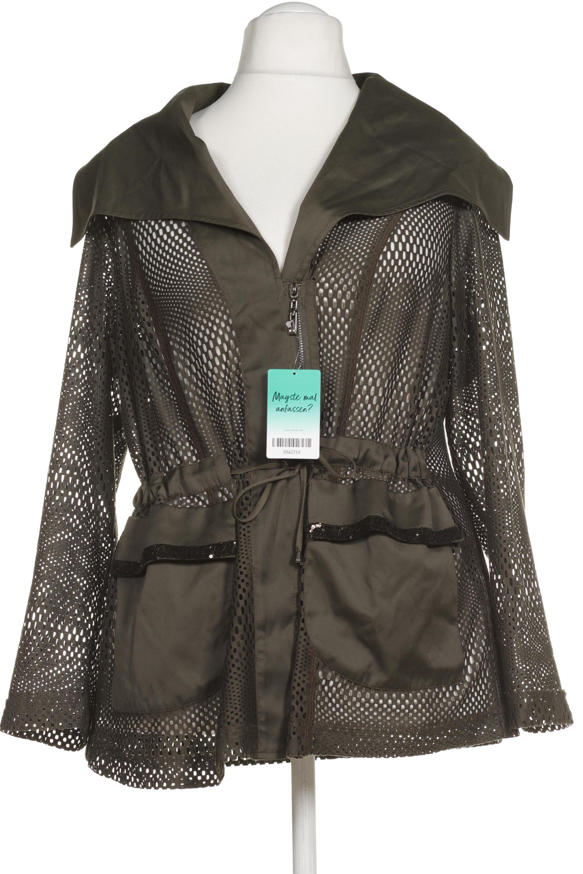 

Ulla Popken Damen Strickjacke, grün, Gr. 46