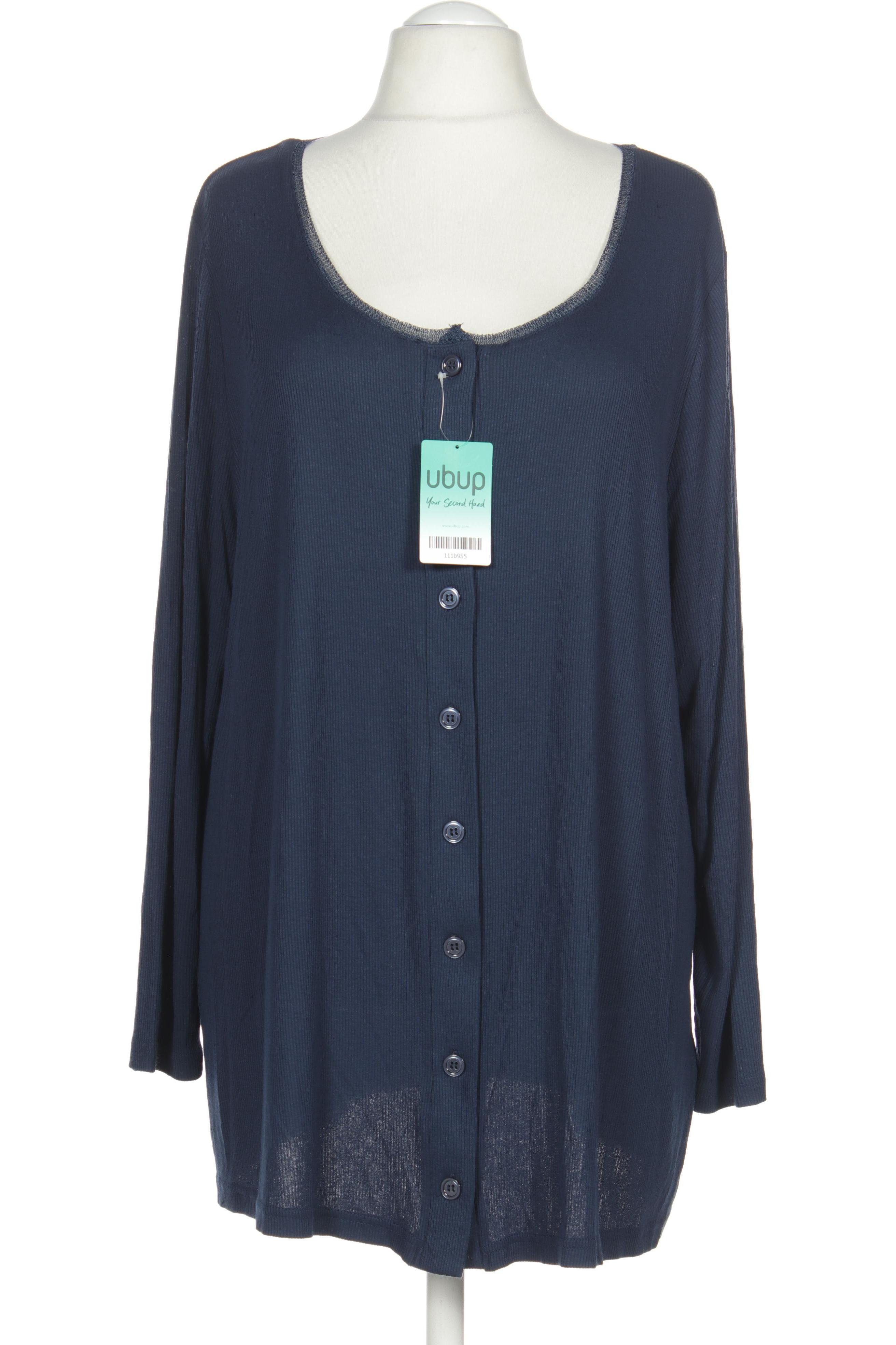 

Ulla Popken Damen Strickjacke, blau, Gr. 50