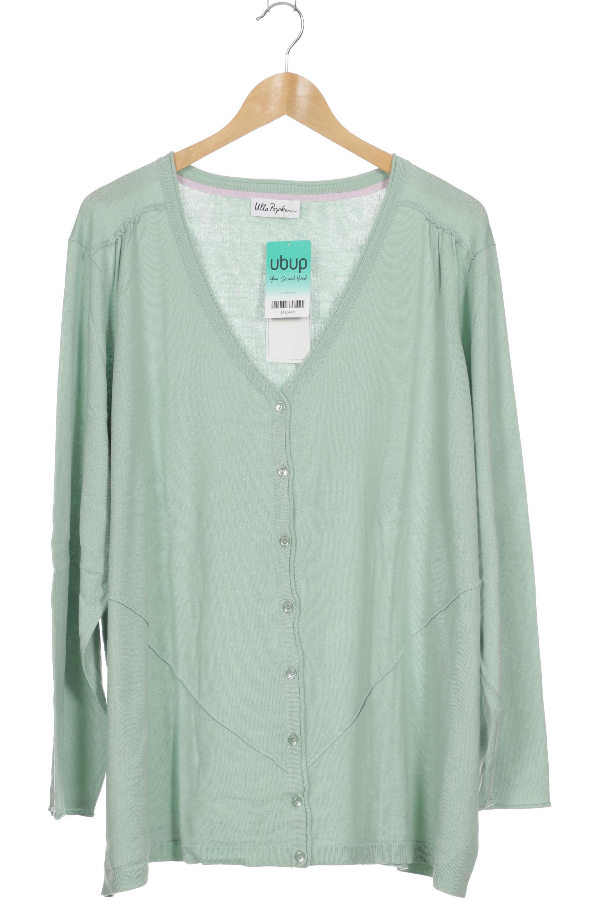 

Ulla Popken Damen Strickjacke, türkis, Gr. 54
