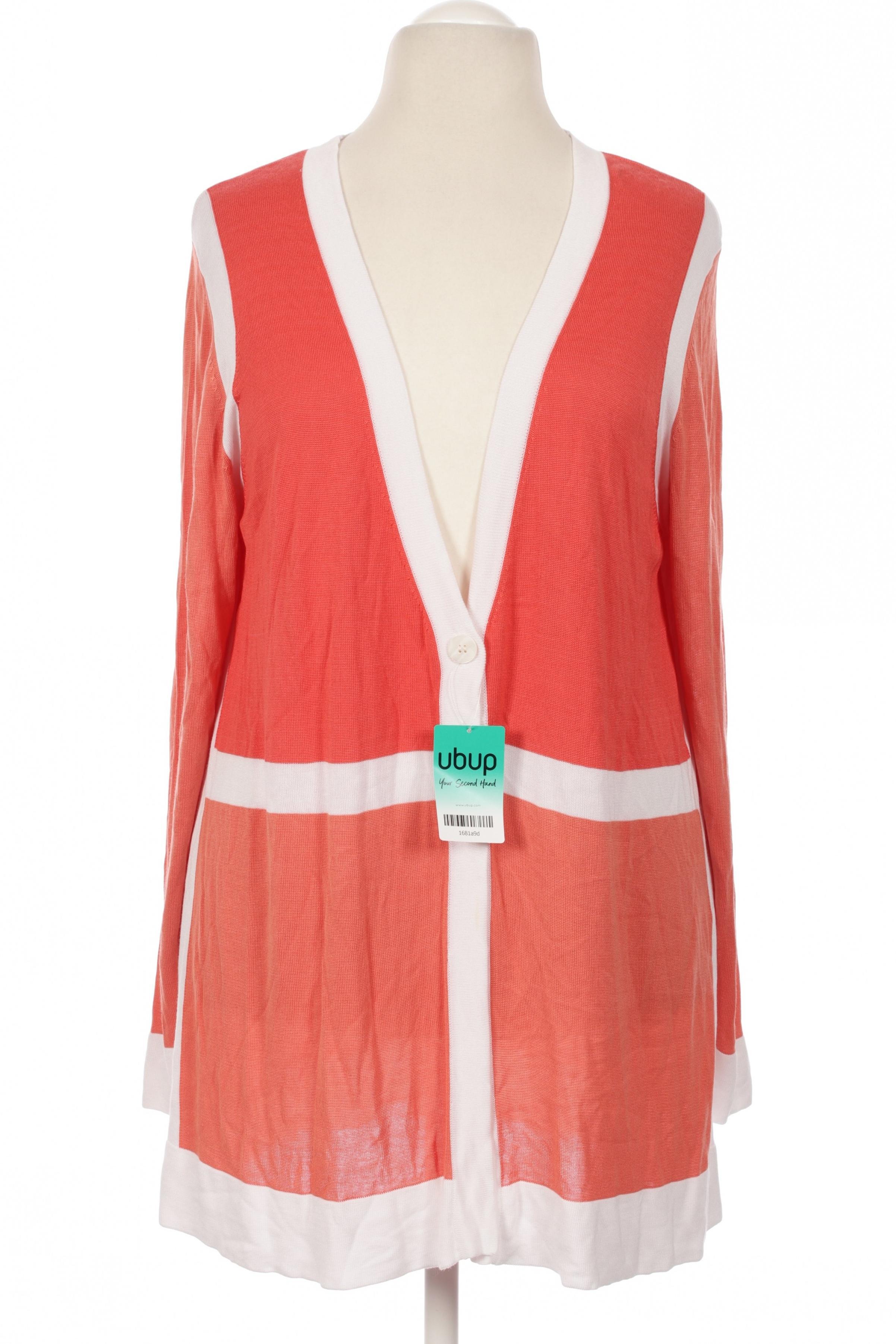 

Ulla Popken Damen Strickjacke, orange, Gr. 50