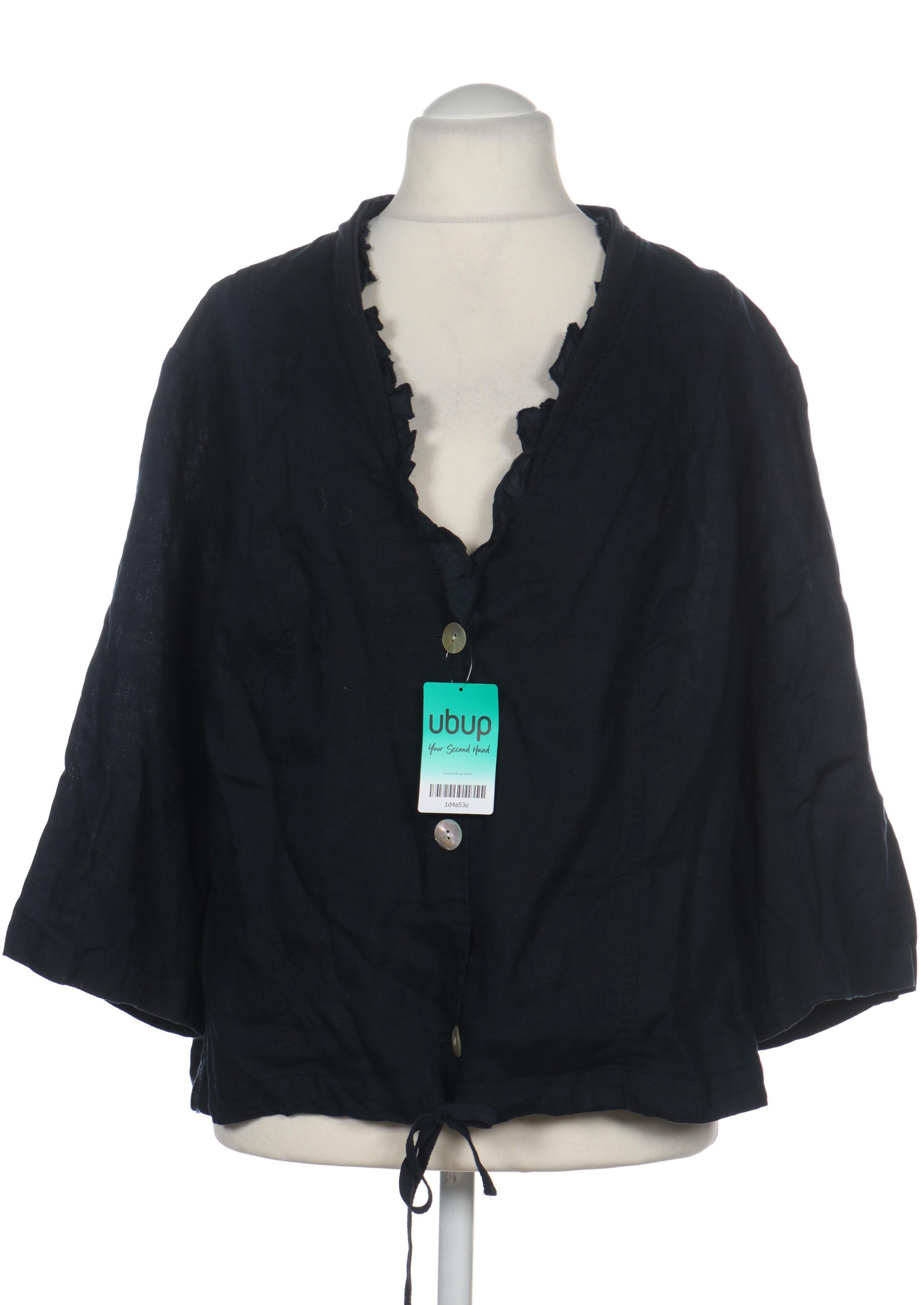 

Ulla Popken Damen Strickjacke, blau, Gr. 54