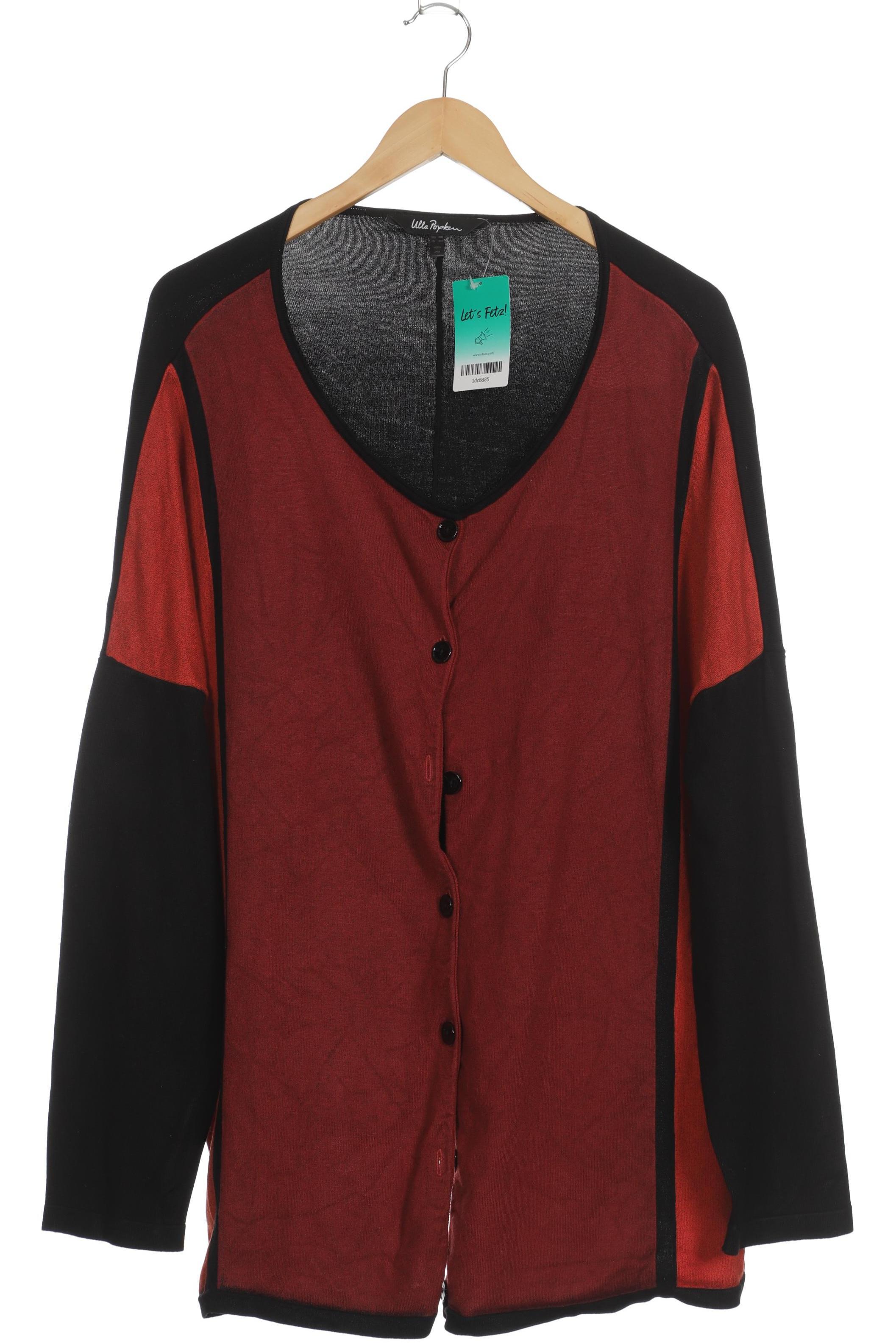 

Ulla Popken Damen Strickjacke, rot, Gr. 50