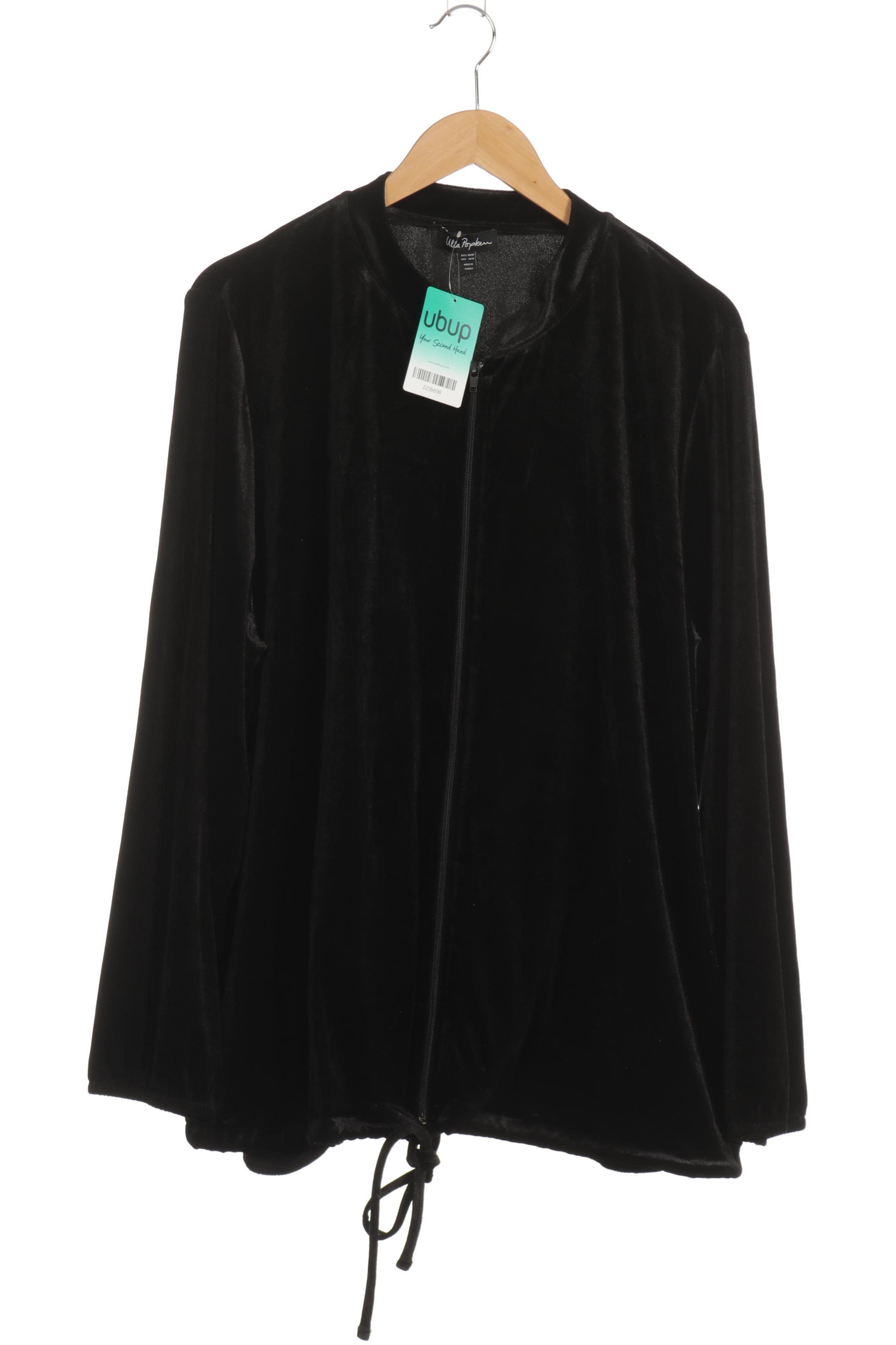 

Ulla Popken Damen Strickjacke, schwarz, Gr. 46