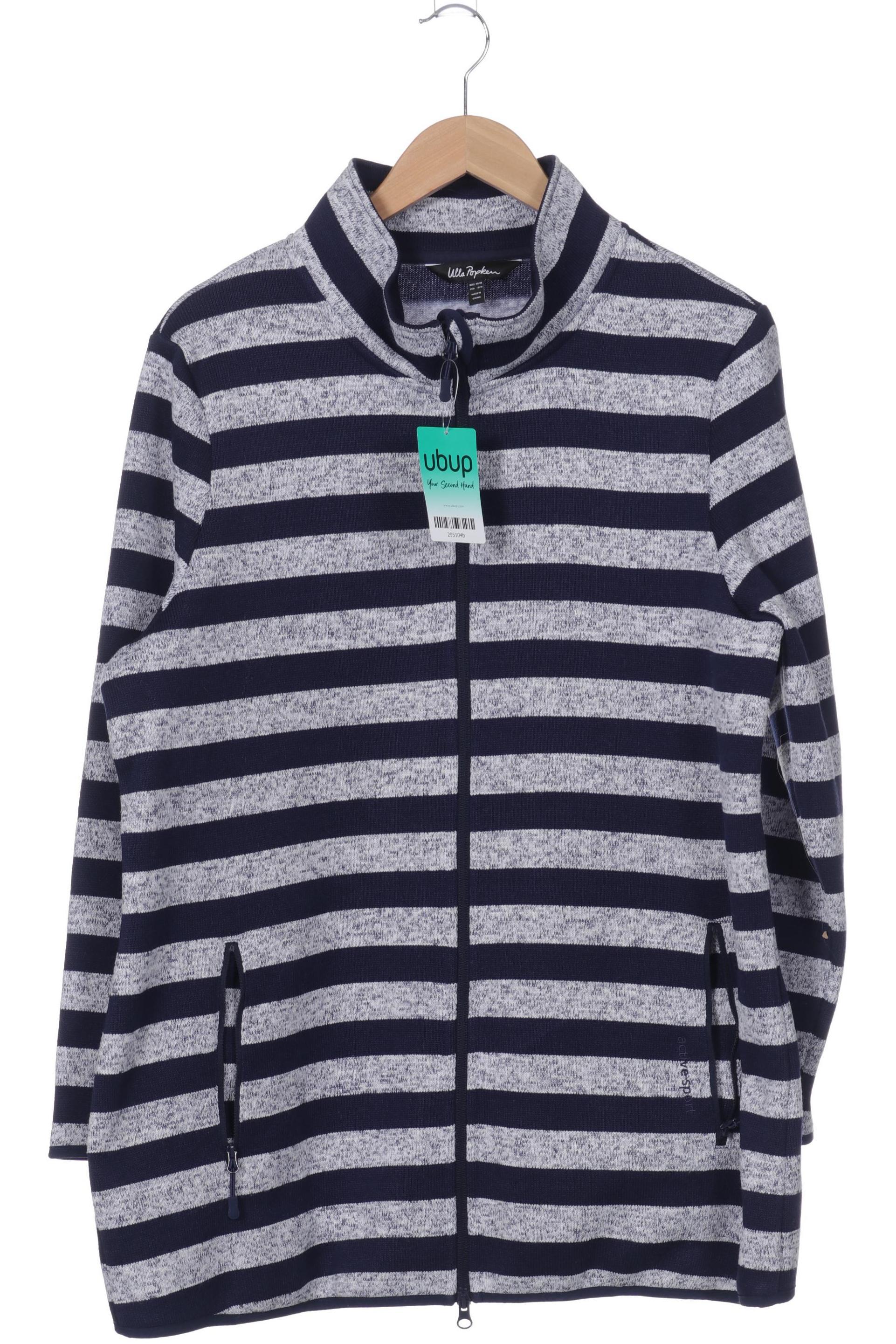

Ulla Popken Damen Strickjacke, blau, Gr. 46