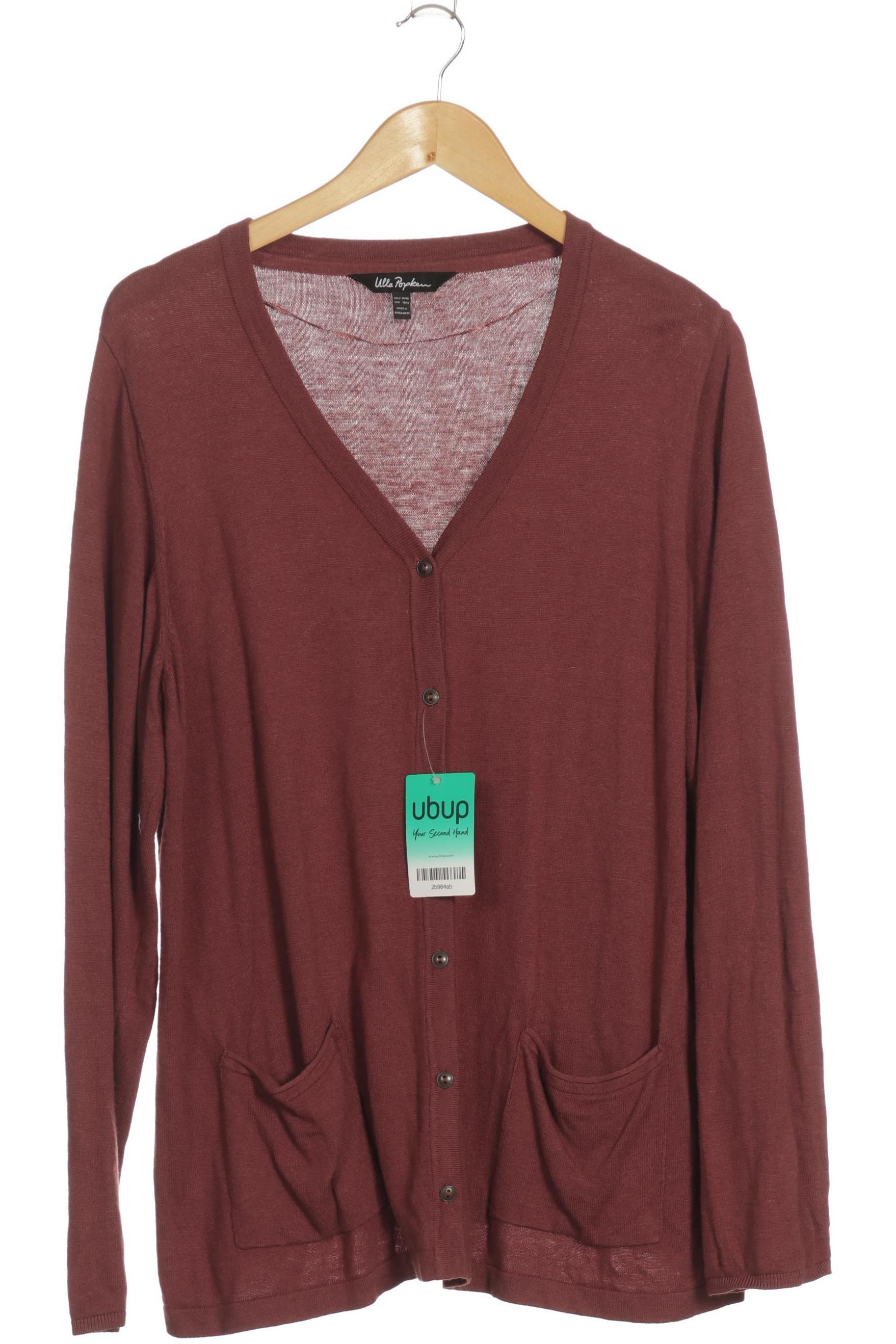 

Ulla Popken Damen Strickjacke, braun, Gr. 46