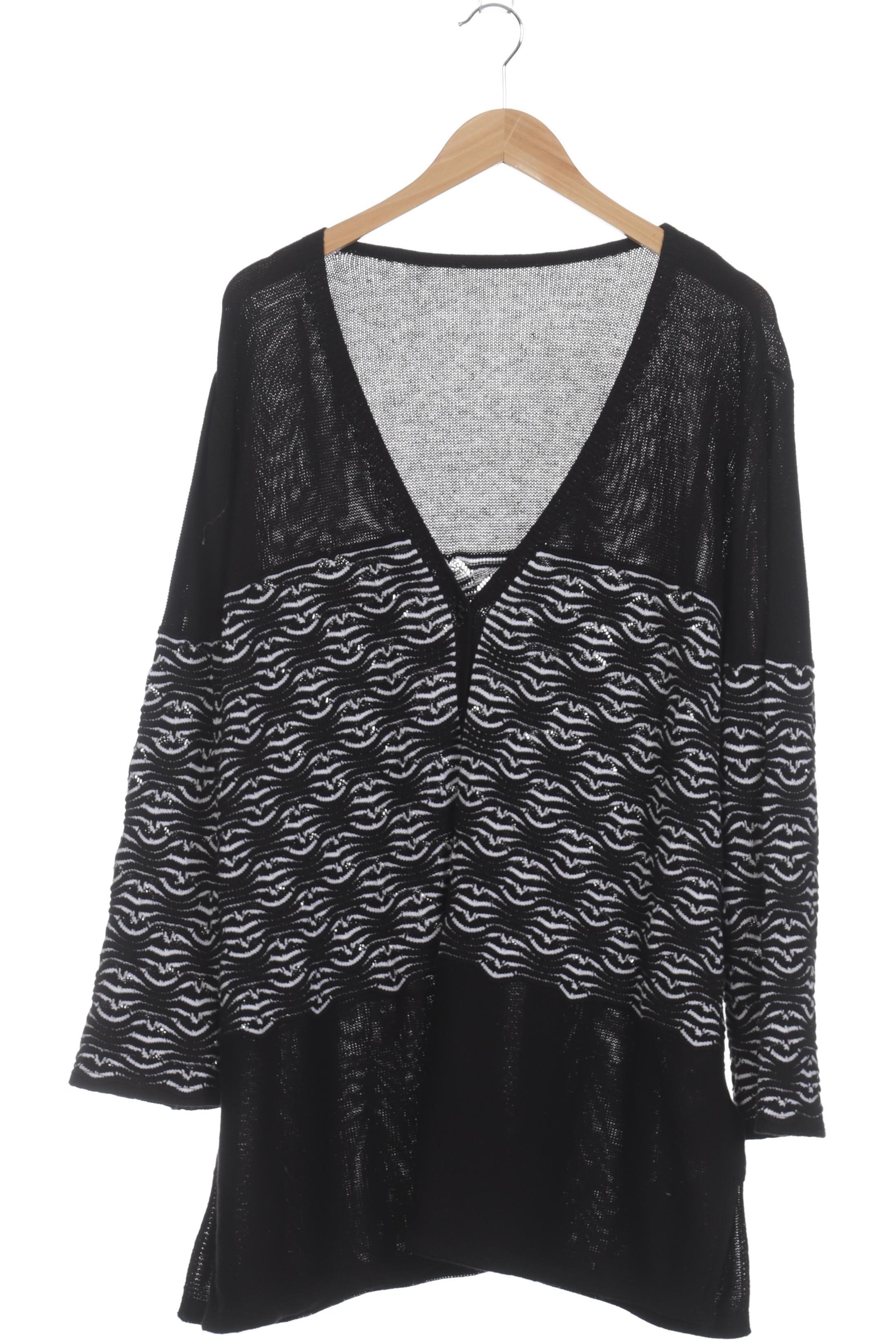 

Ulla Popken Damen Strickjacke, schwarz, Gr. 54