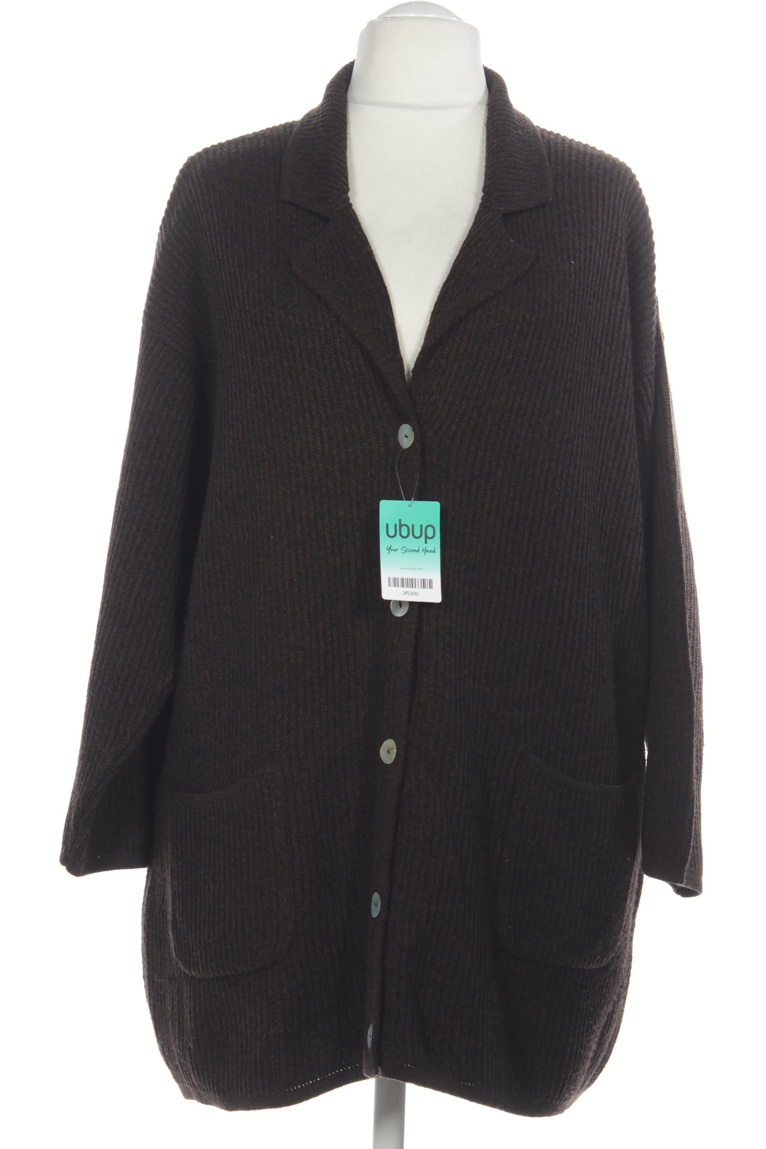 

Ulla Popken Damen Strickjacke, braun, Gr. 50