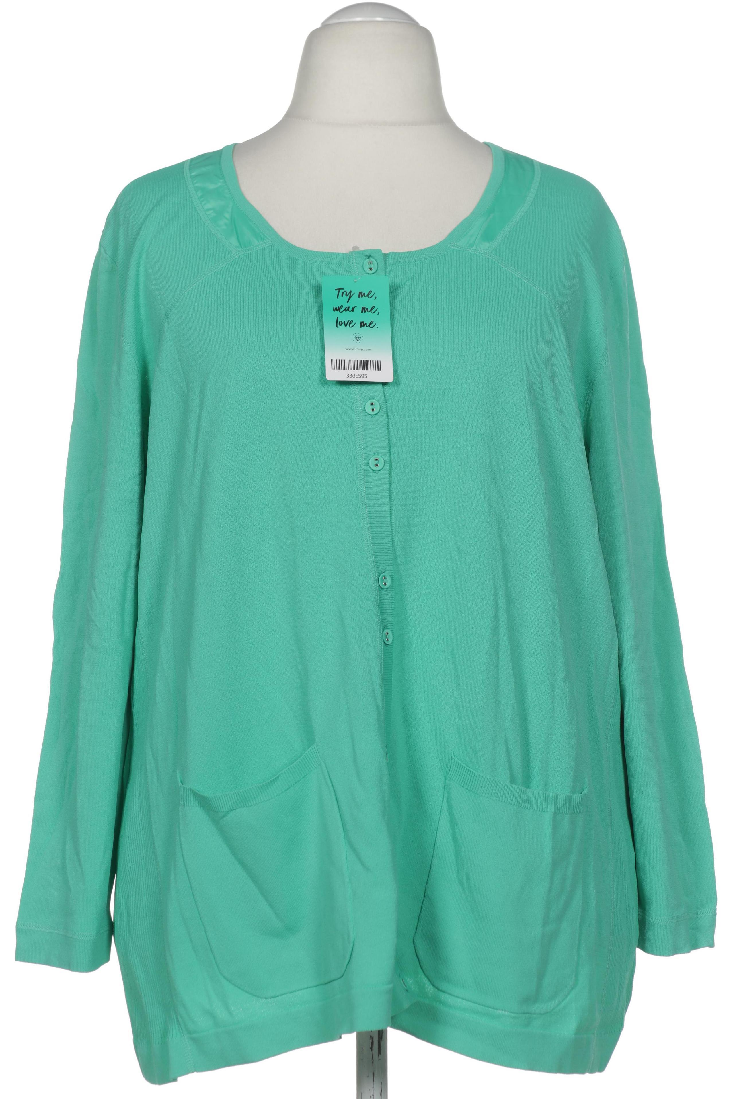 

Ulla Popken Damen Strickjacke, grün, Gr. 50