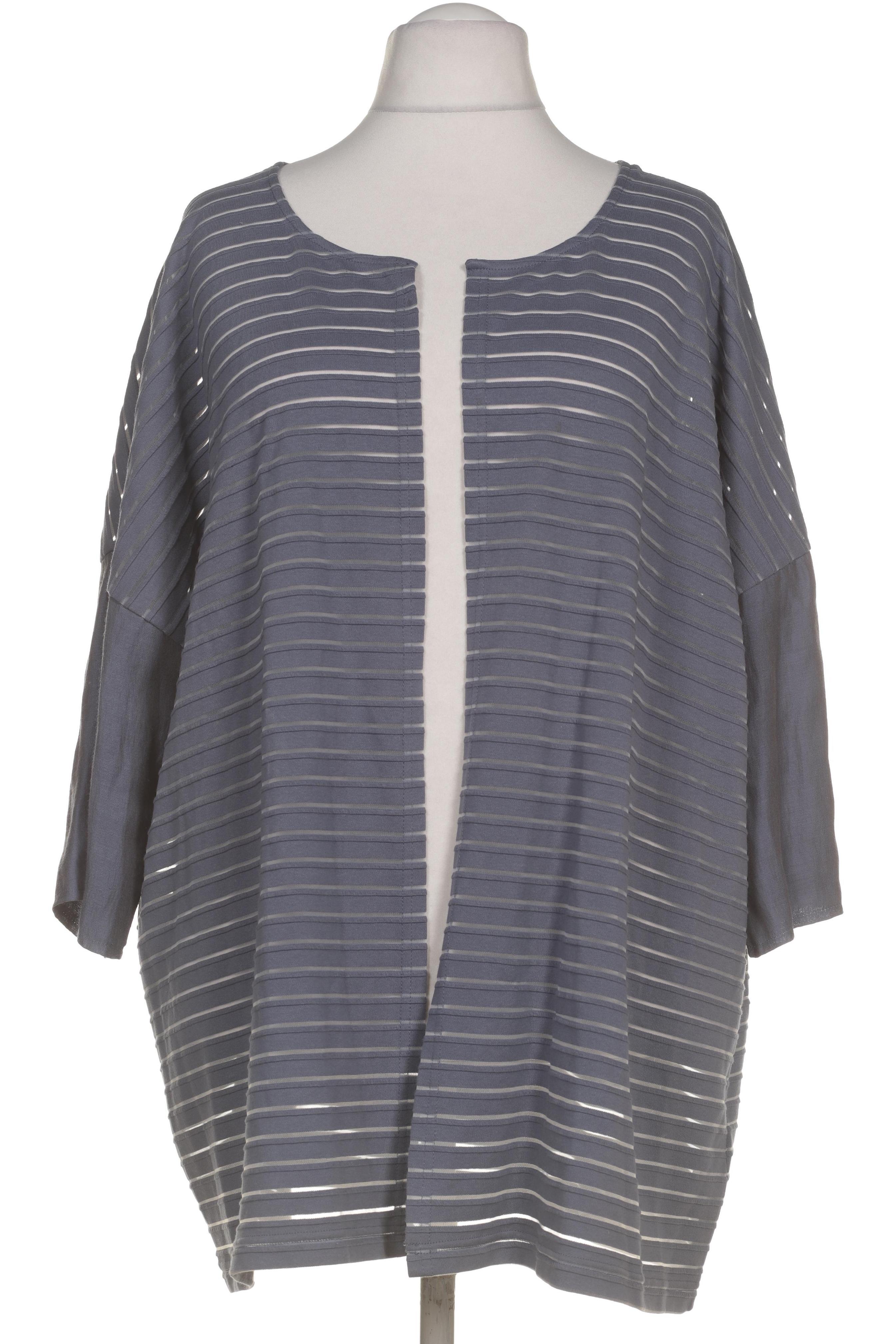 

Ulla Popken Damen Strickjacke, blau, Gr. 54