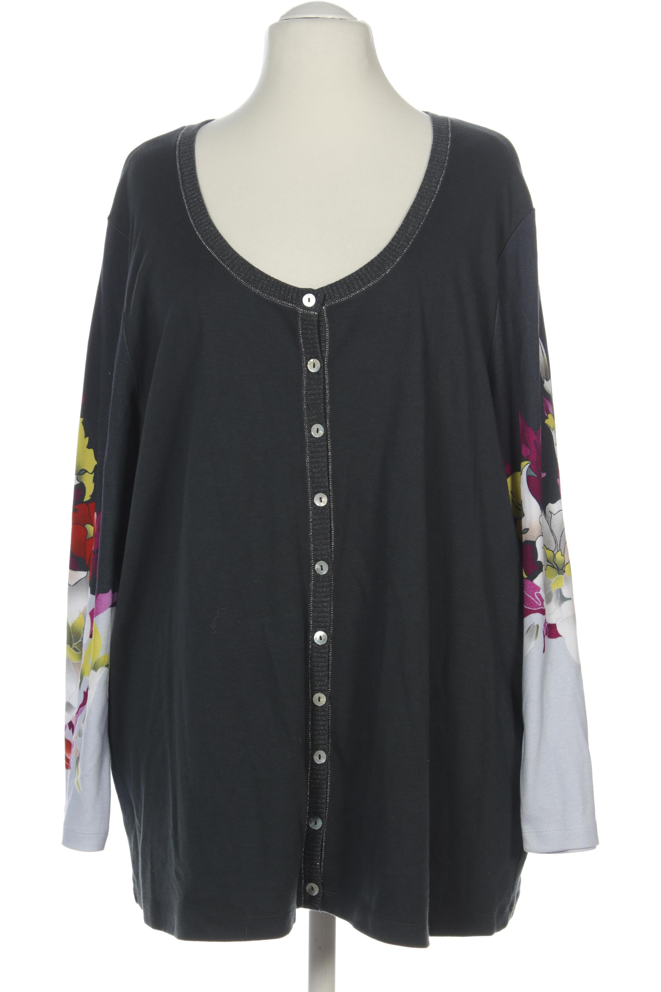 

Ulla Popken Damen Strickjacke, grau, Gr. 54