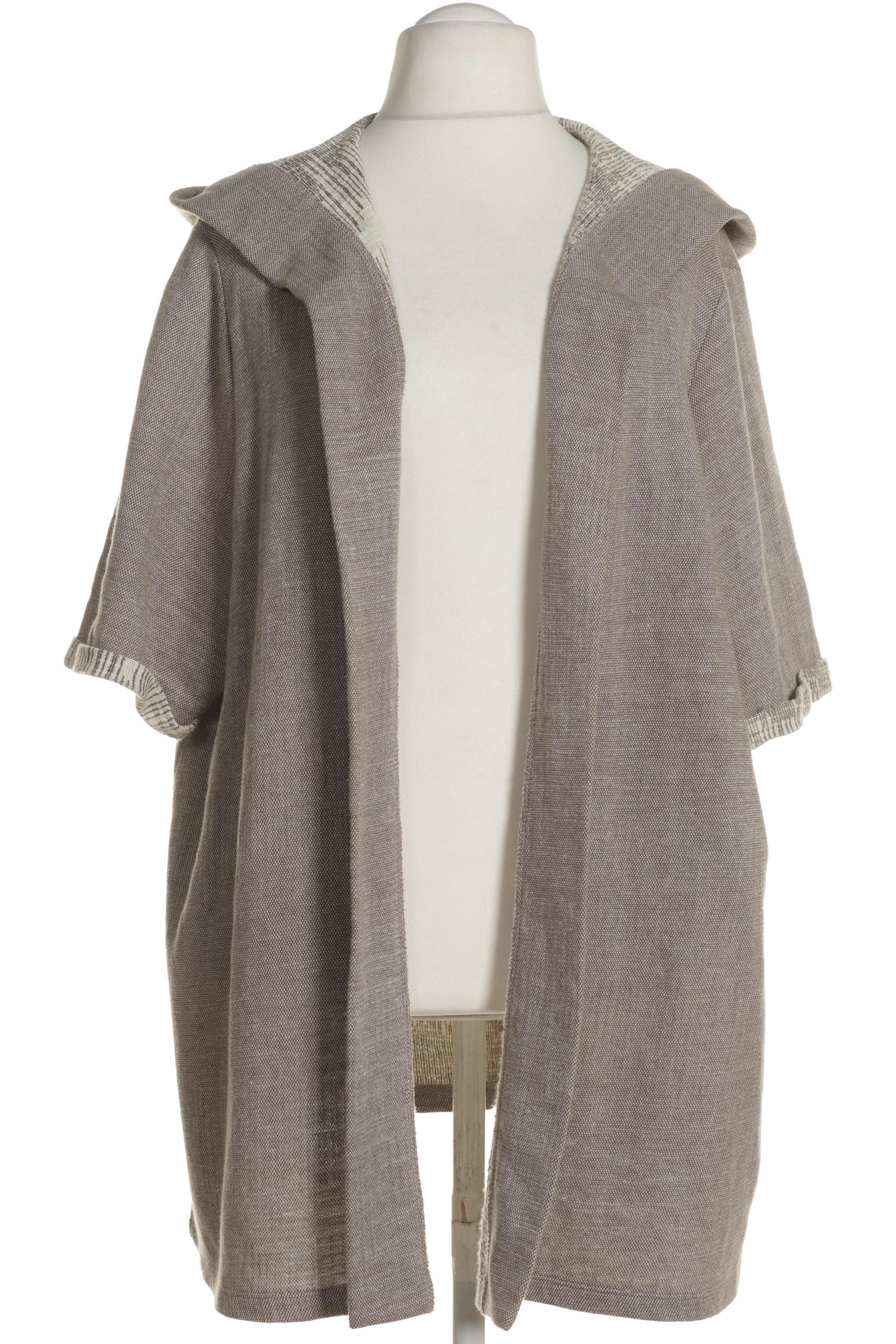 

Ulla Popken Damen Strickjacke, beige, Gr. 54