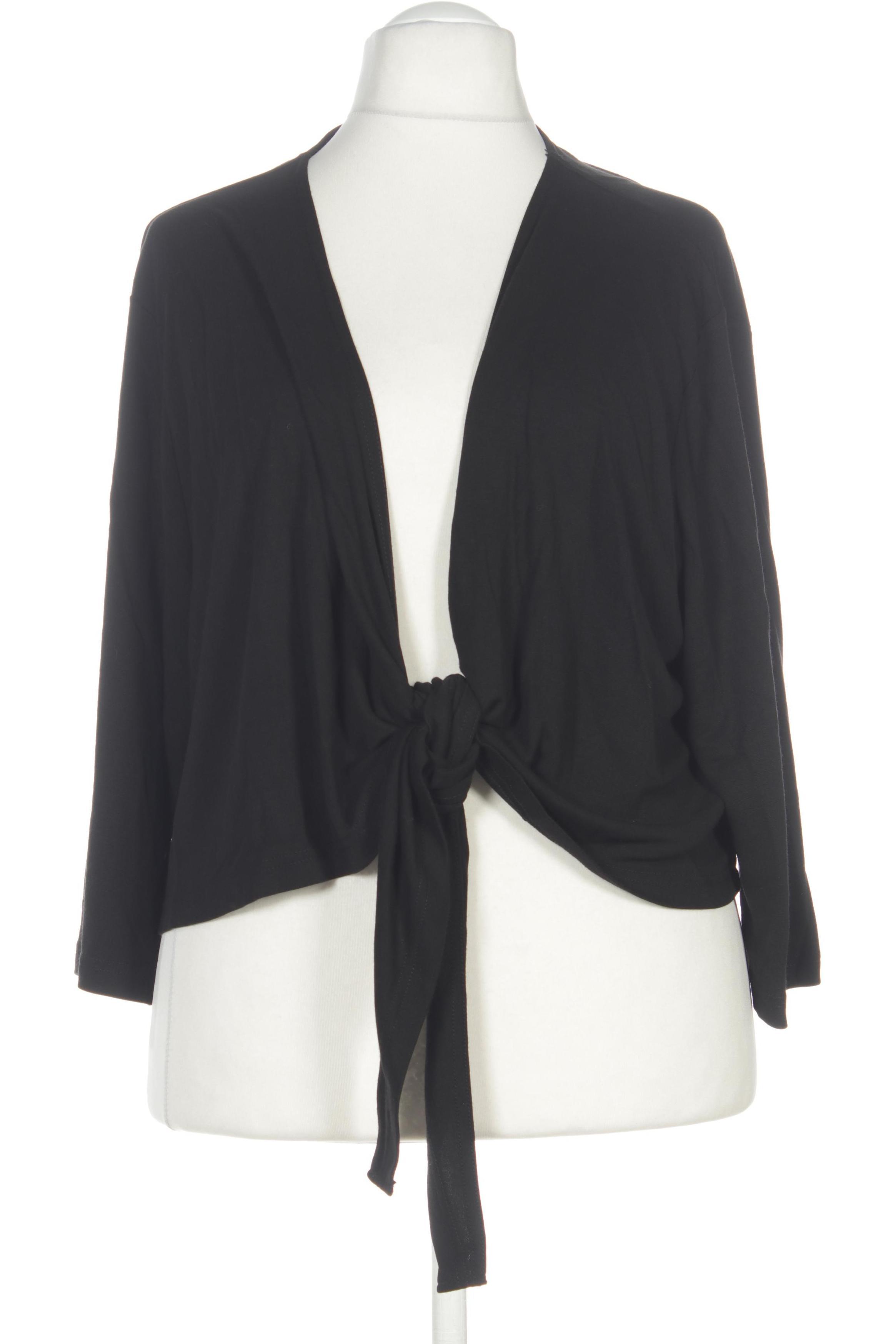 

Ulla Popken Damen Strickjacke, schwarz, Gr. 58