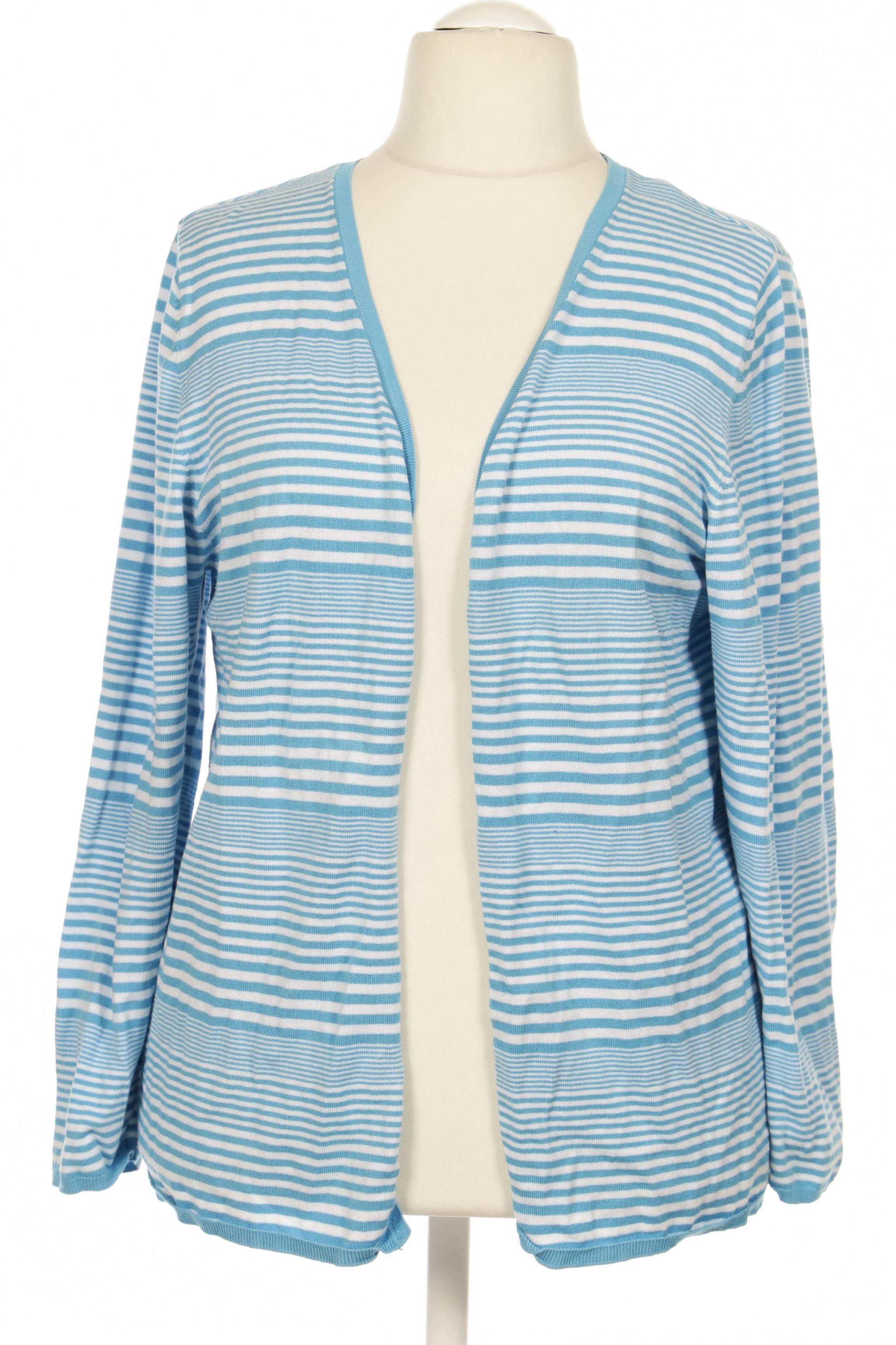 

Ulla Popken Damen Strickjacke, blau, Gr. 46