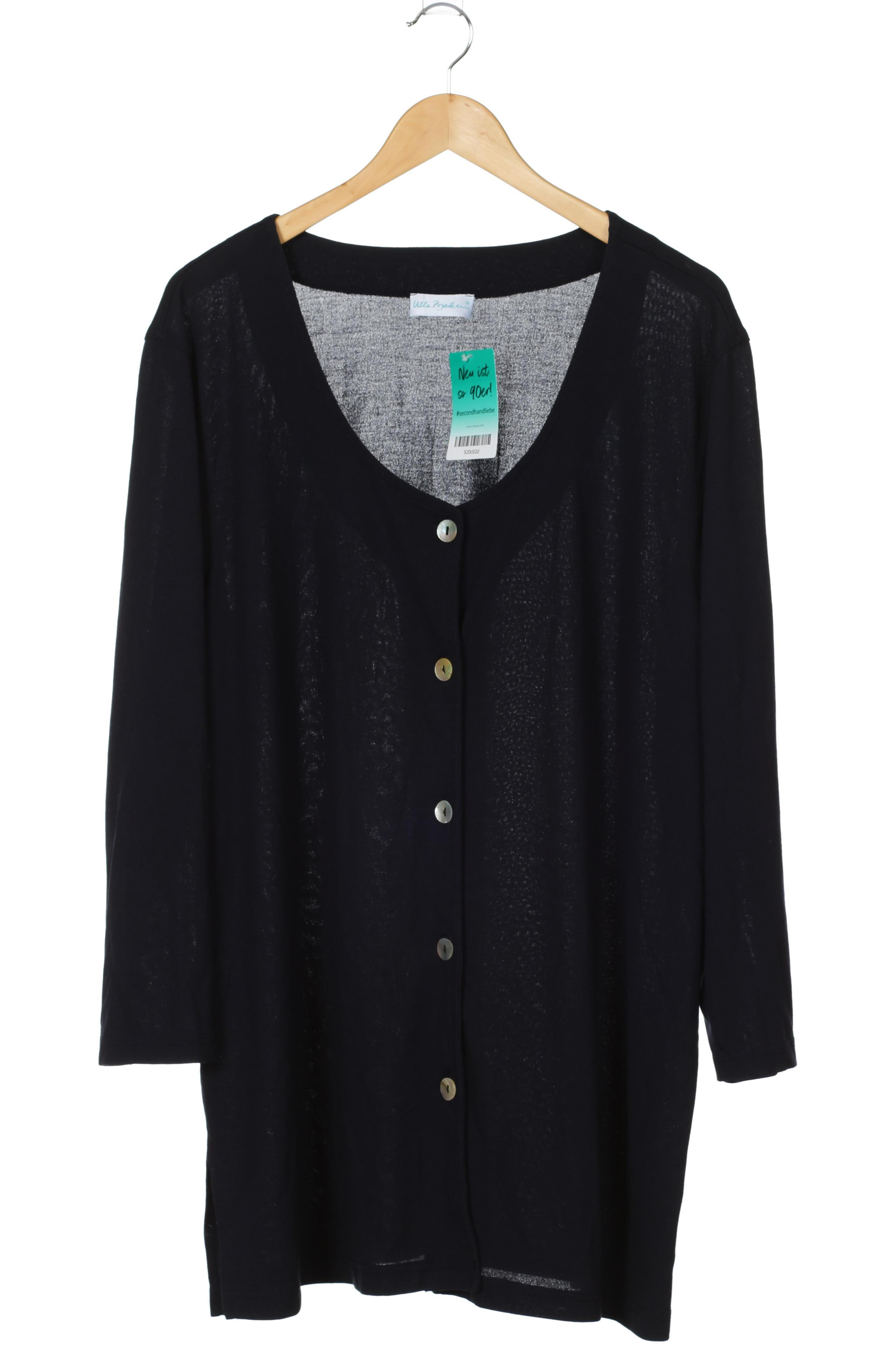 

Ulla Popken Damen Strickjacke, blau, Gr. 50