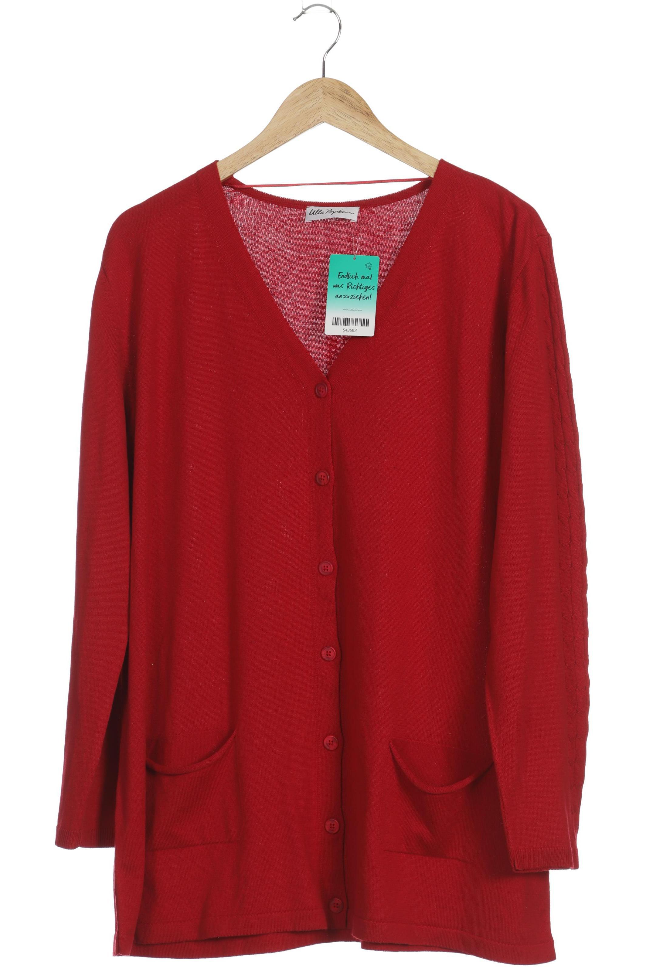 

Ulla Popken Damen Strickjacke, rot, Gr. 46