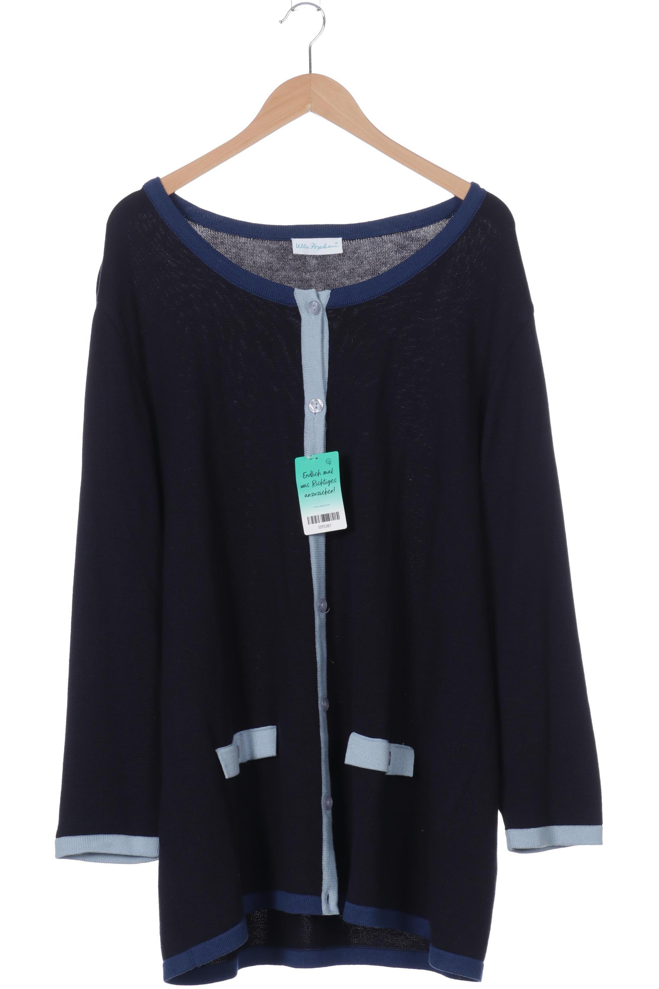 

Ulla Popken Damen Strickjacke, blau, Gr. 46