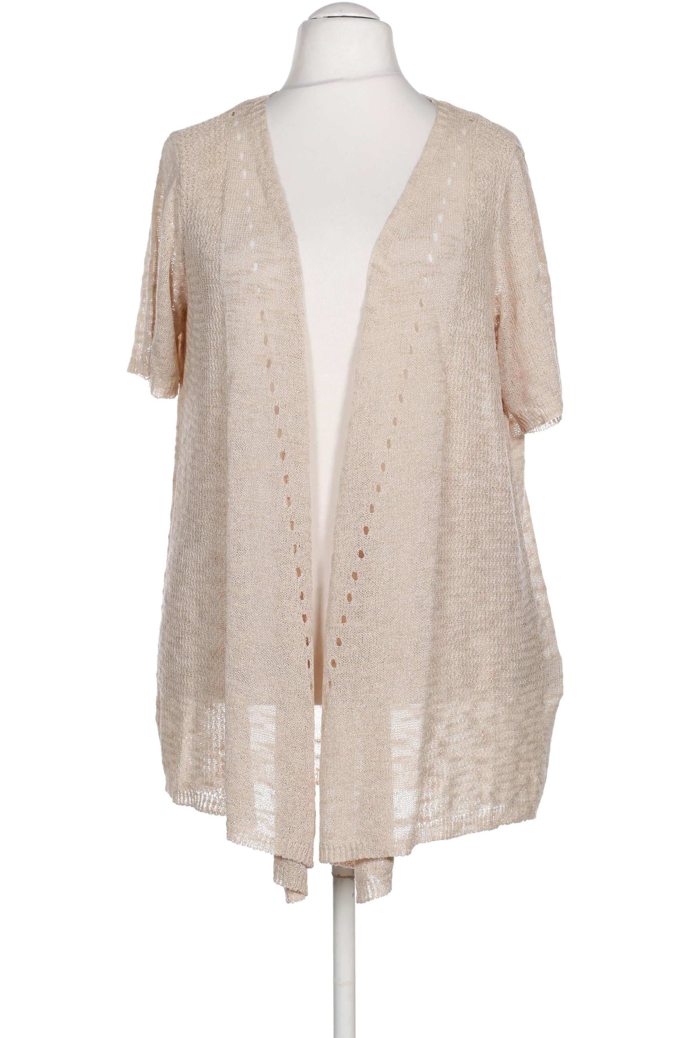 

Ulla Popken Damen Strickjacke, beige, Gr. 46