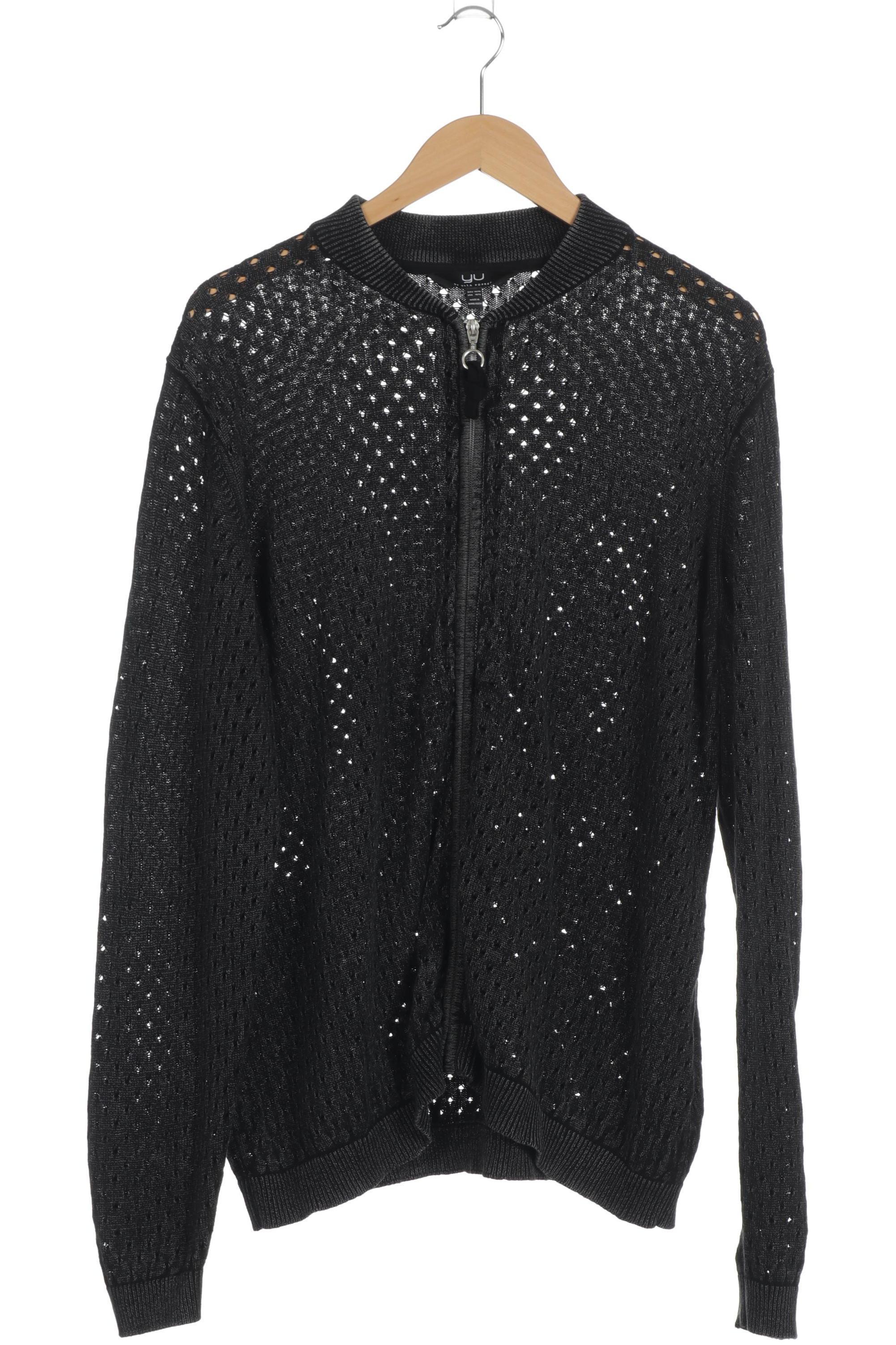 

Ulla Popken Damen Strickjacke, schwarz, Gr. 46