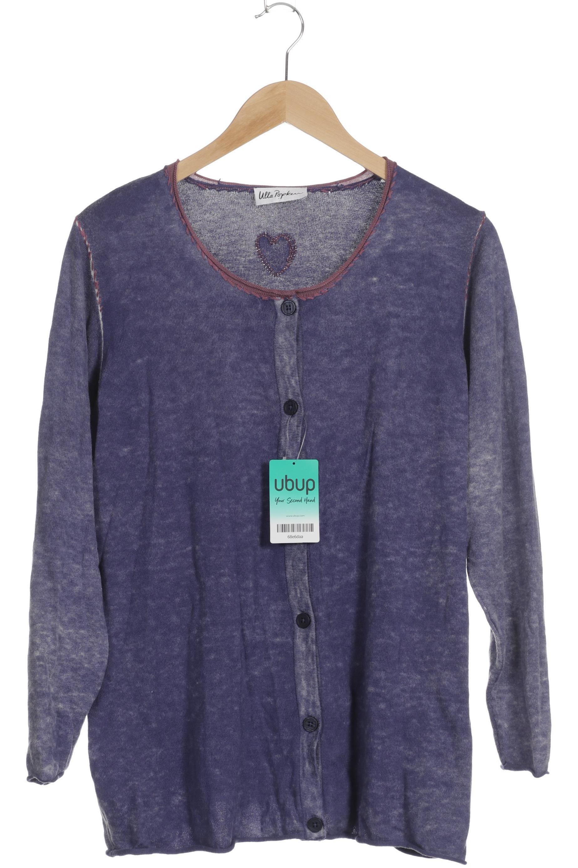 

Ulla Popken Damen Strickjacke, blau, Gr. 42