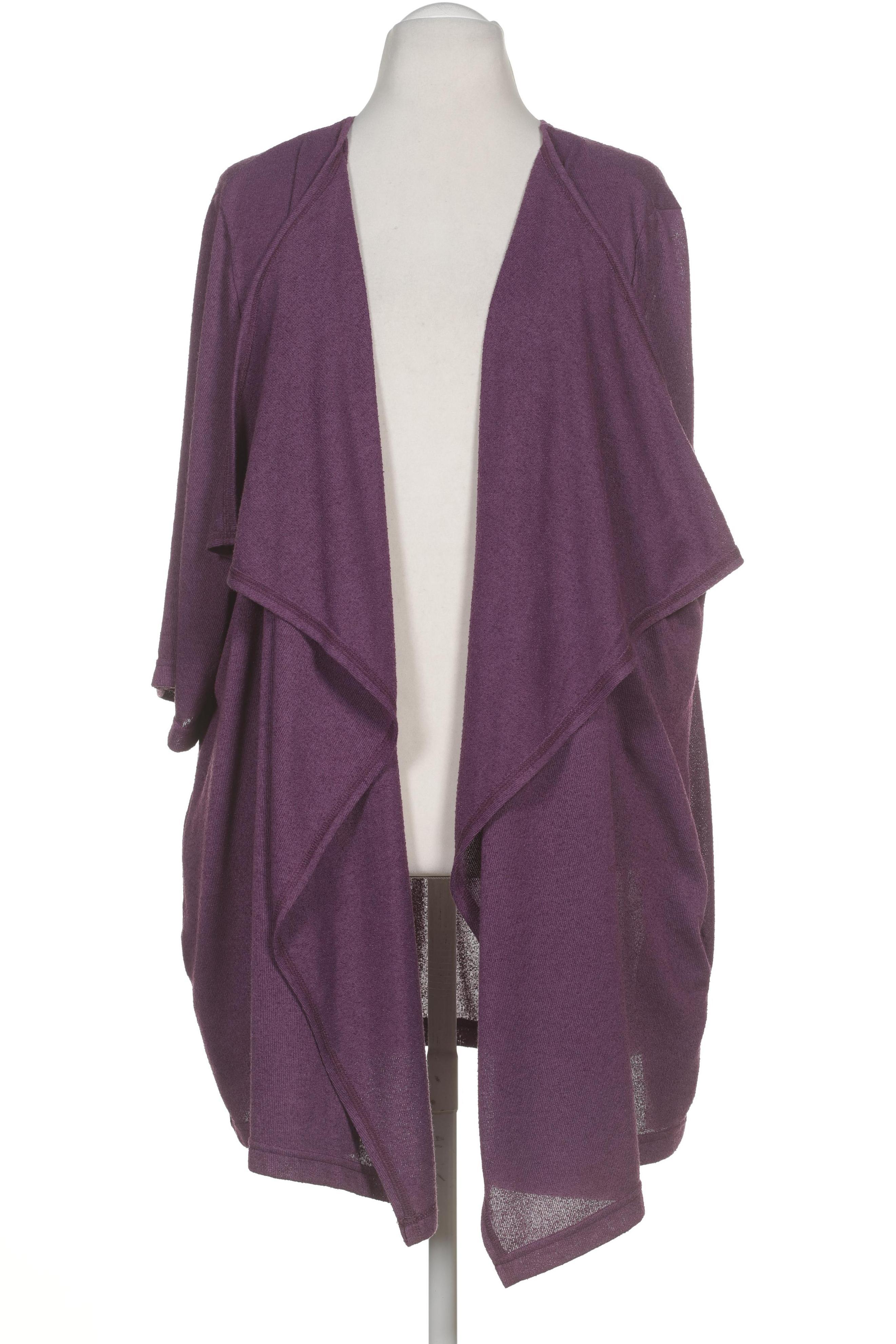 

Ulla Popken Damen Strickjacke, lila, Gr. 62