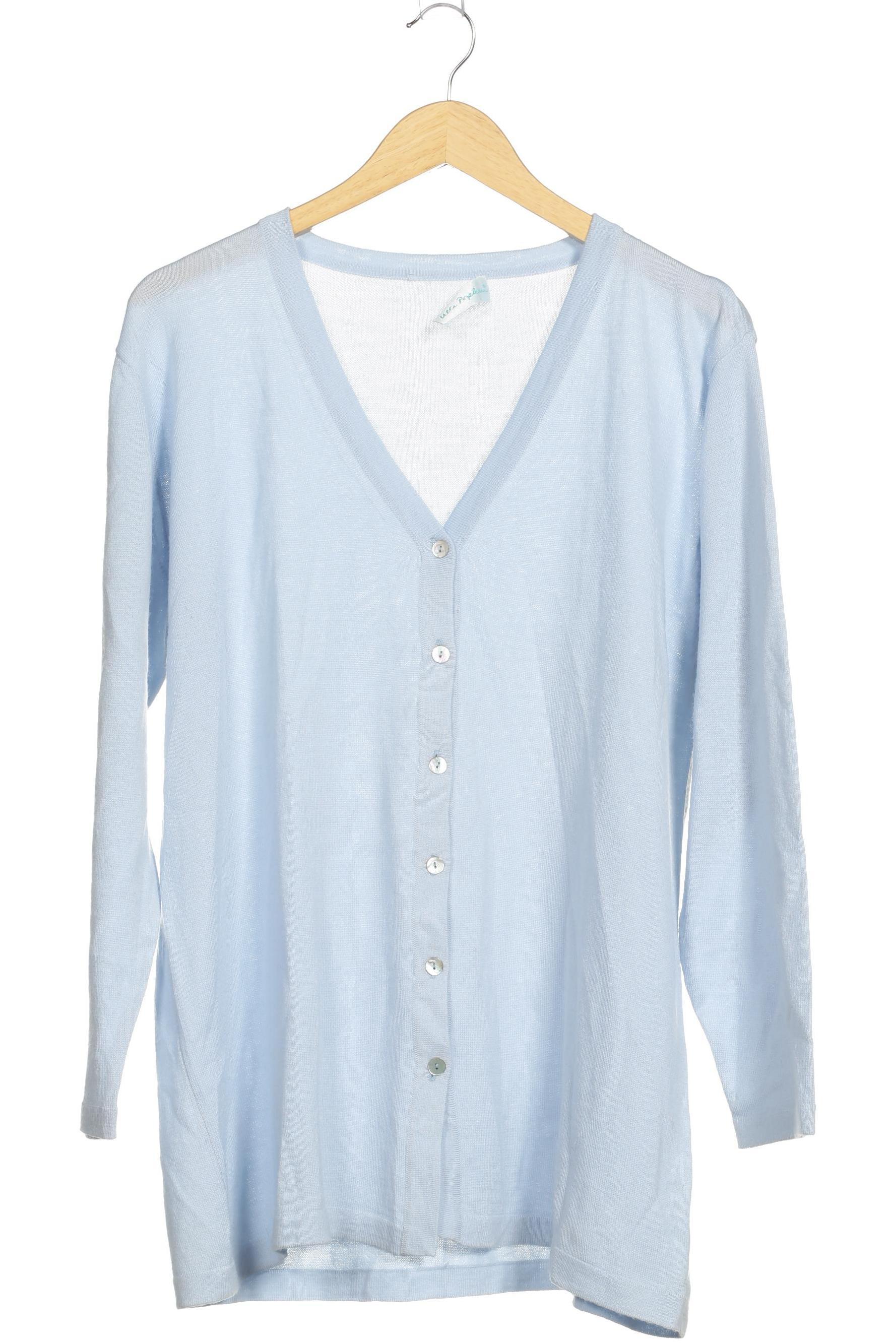 

Ulla Popken Damen Strickjacke, blau, Gr.