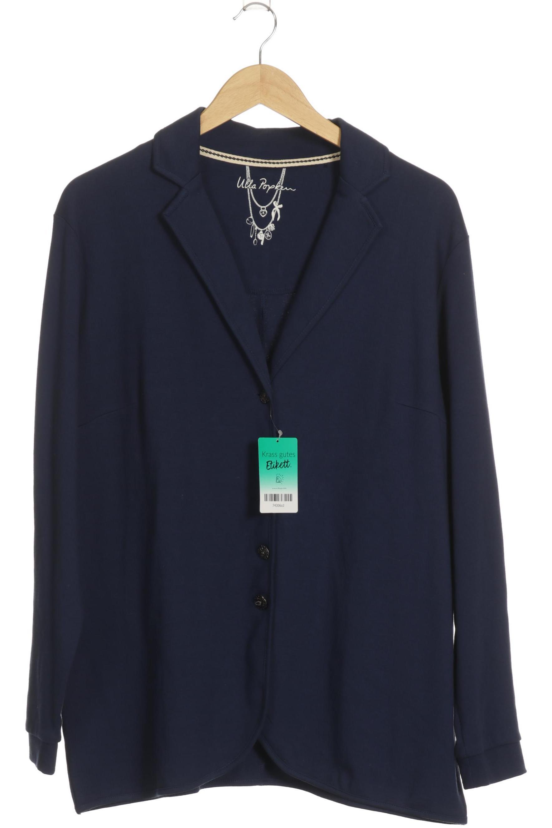

Ulla Popken Damen Strickjacke, blau, Gr. 46