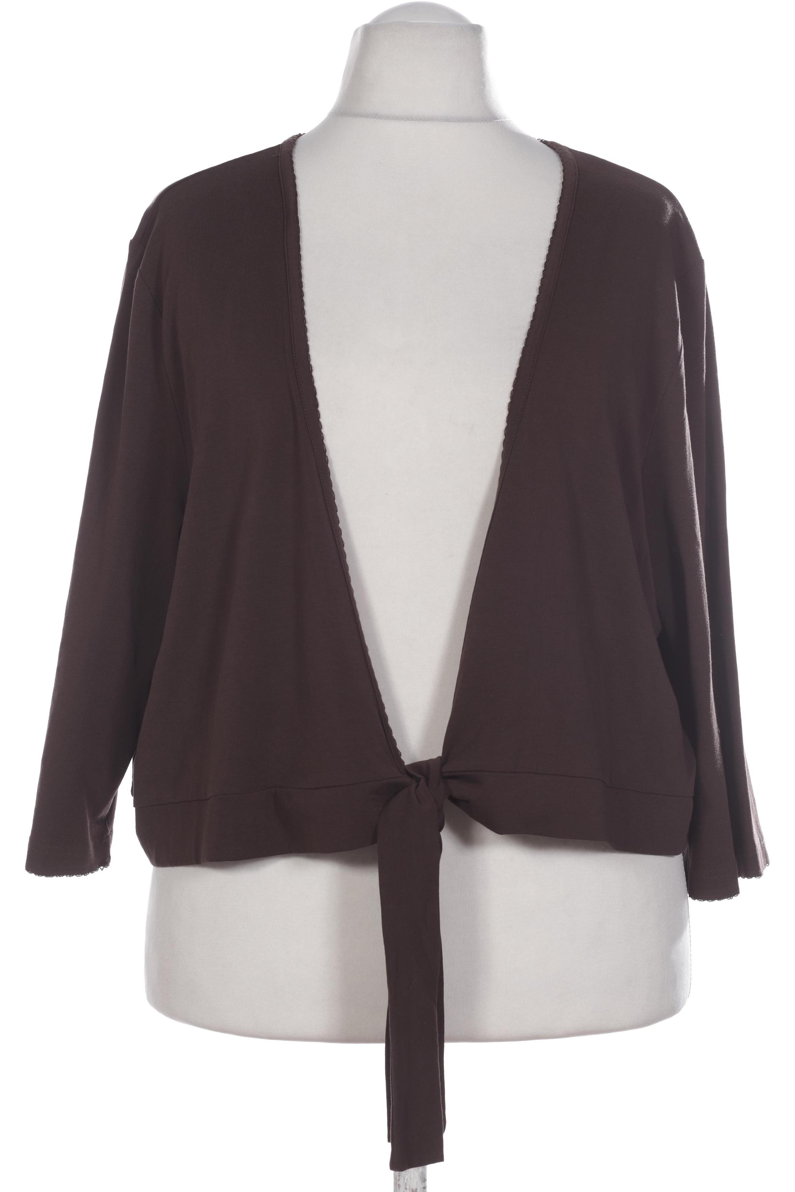 

Ulla Popken Damen Strickjacke, braun, Gr. 54