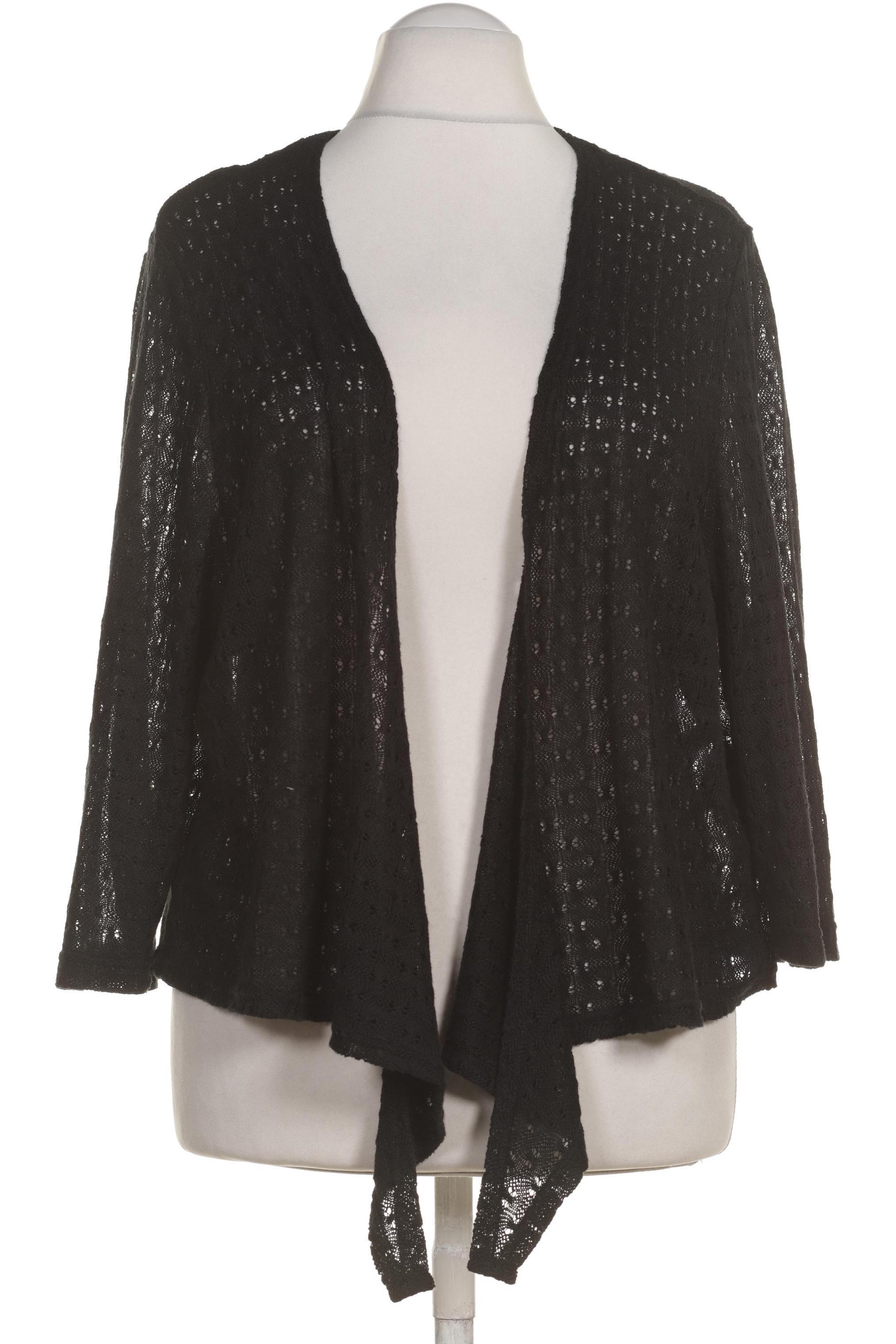 

Ulla Popken Damen Strickjacke, schwarz, Gr. 54