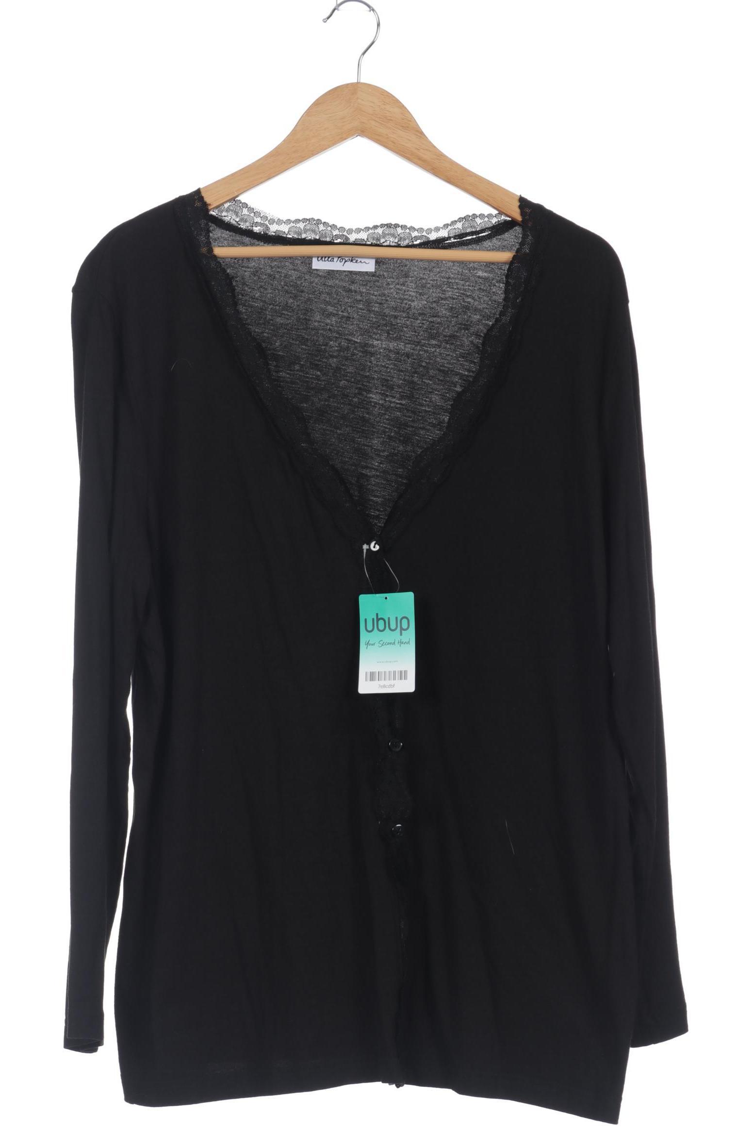 

Ulla Popken Damen Strickjacke, schwarz, Gr. 46