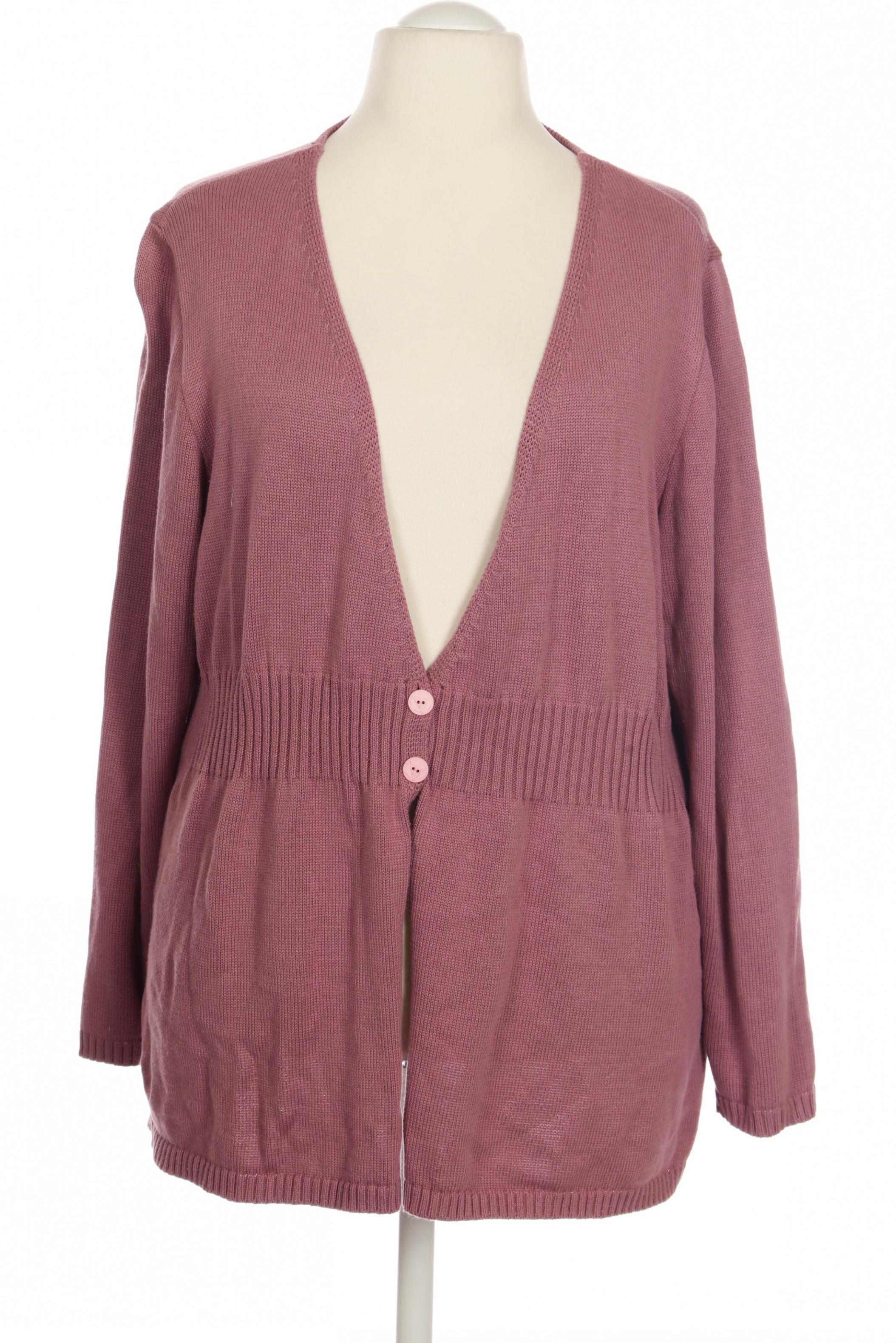 

Ulla Popken Damen Strickjacke, pink, Gr. 50