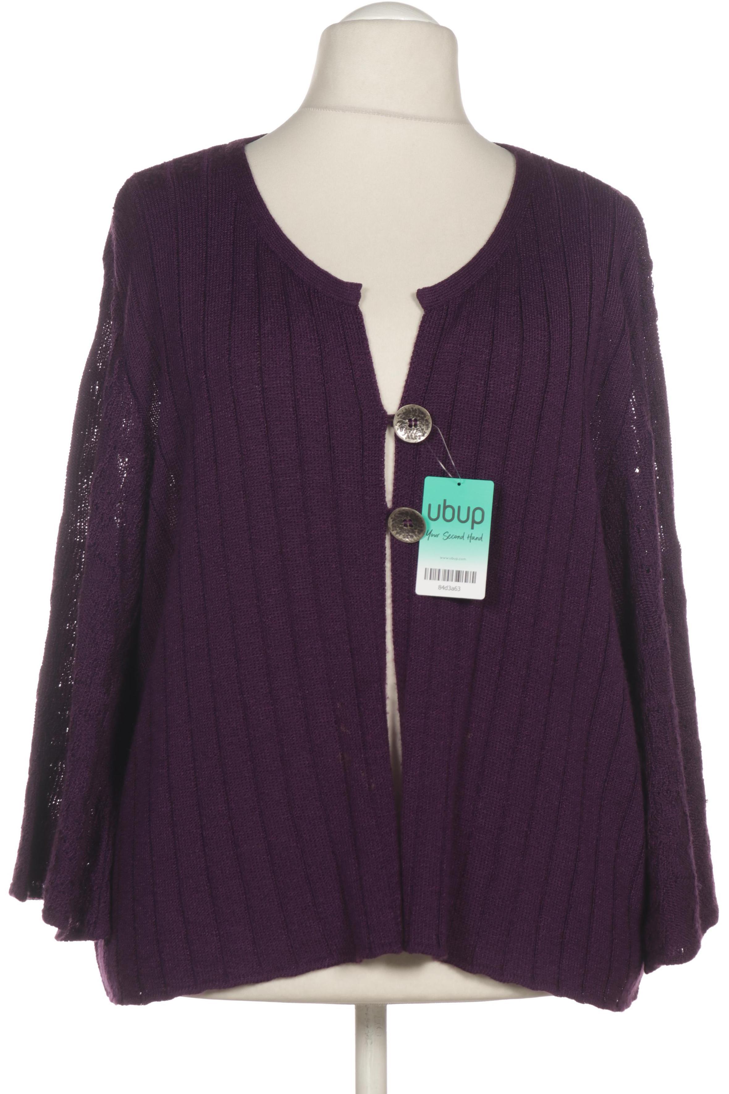

Ulla Popken Damen Strickjacke, lila, Gr. 54