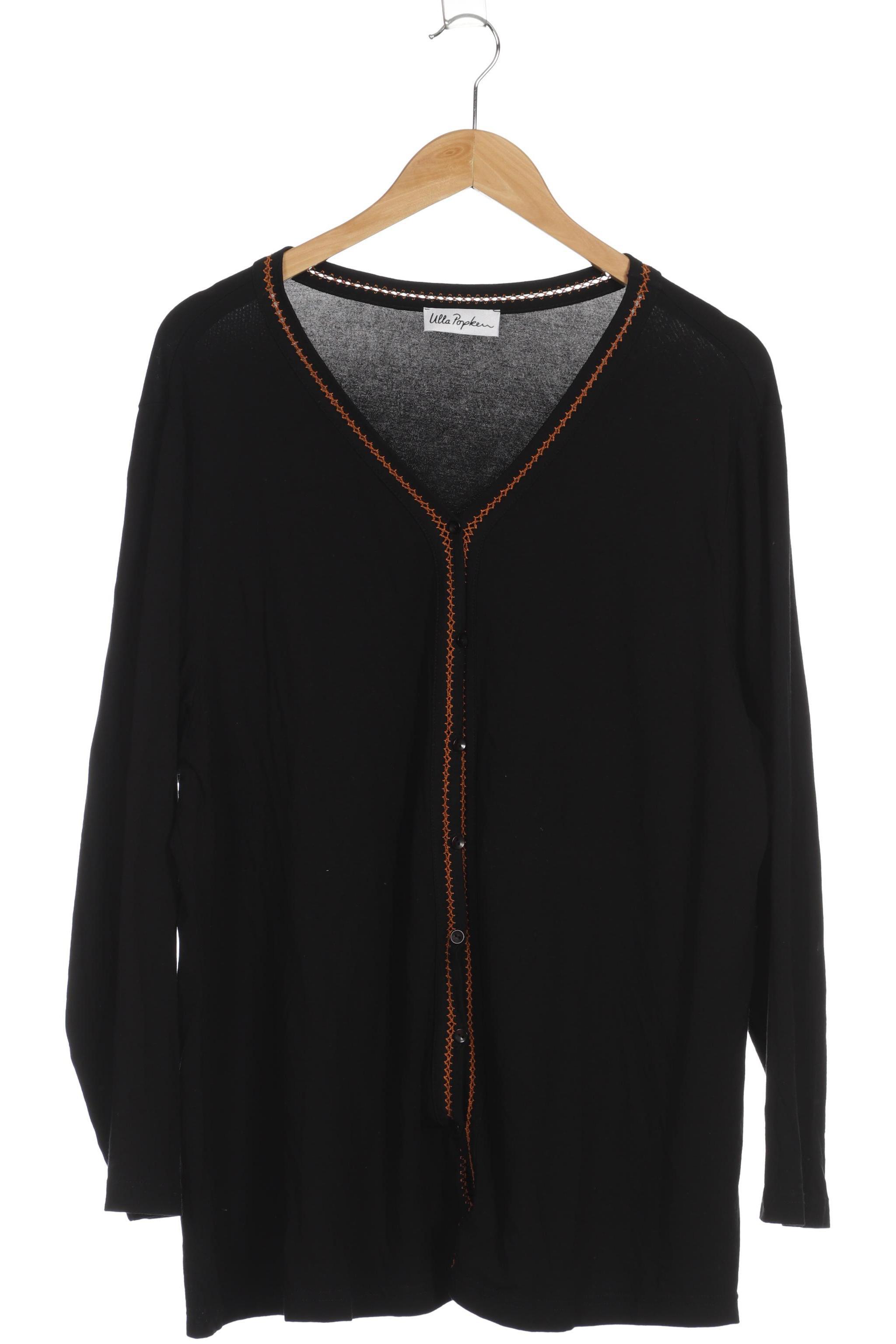 

Ulla Popken Damen Strickjacke, schwarz, Gr. 46