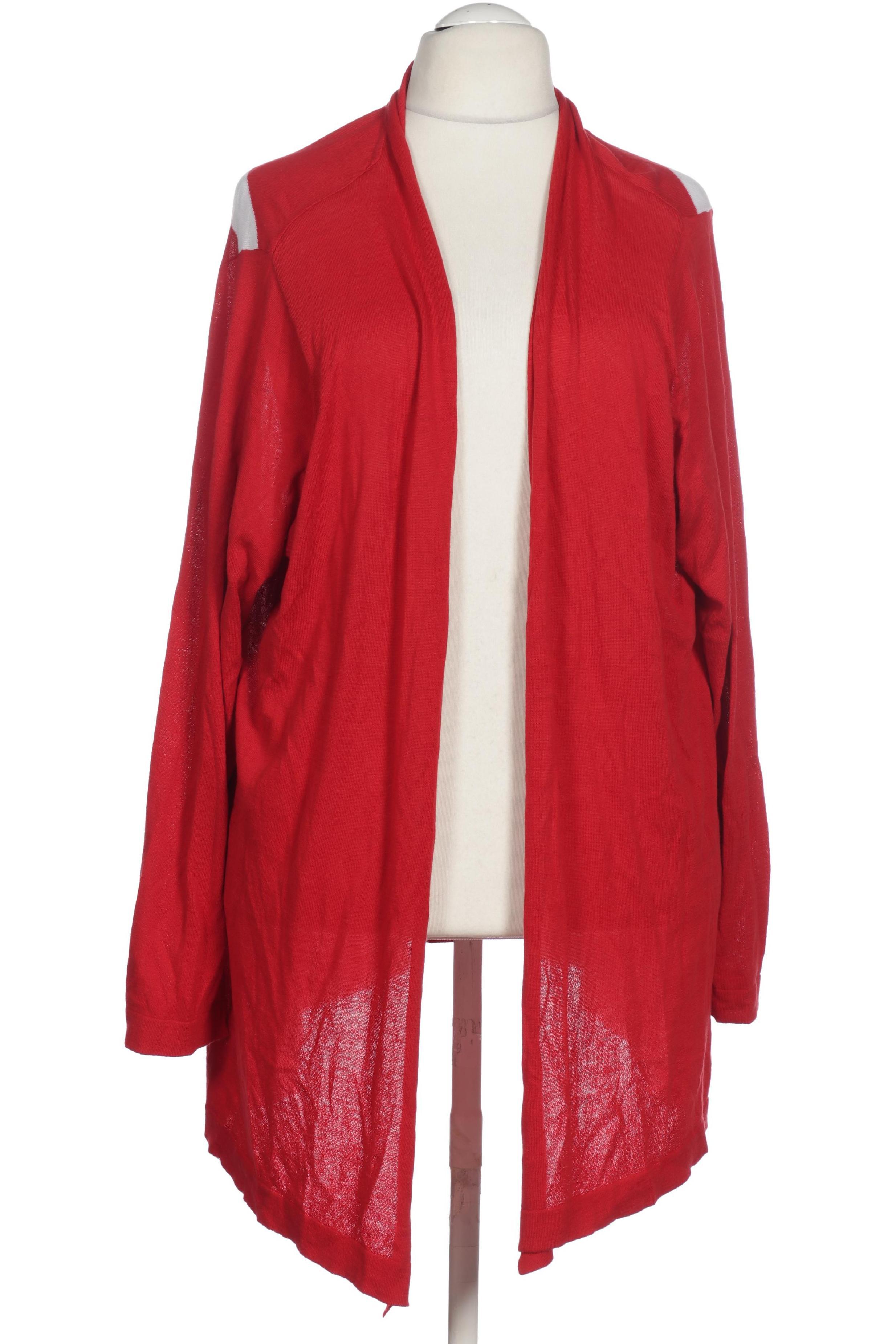 

Ulla Popken Damen Strickjacke, rot, Gr. 58