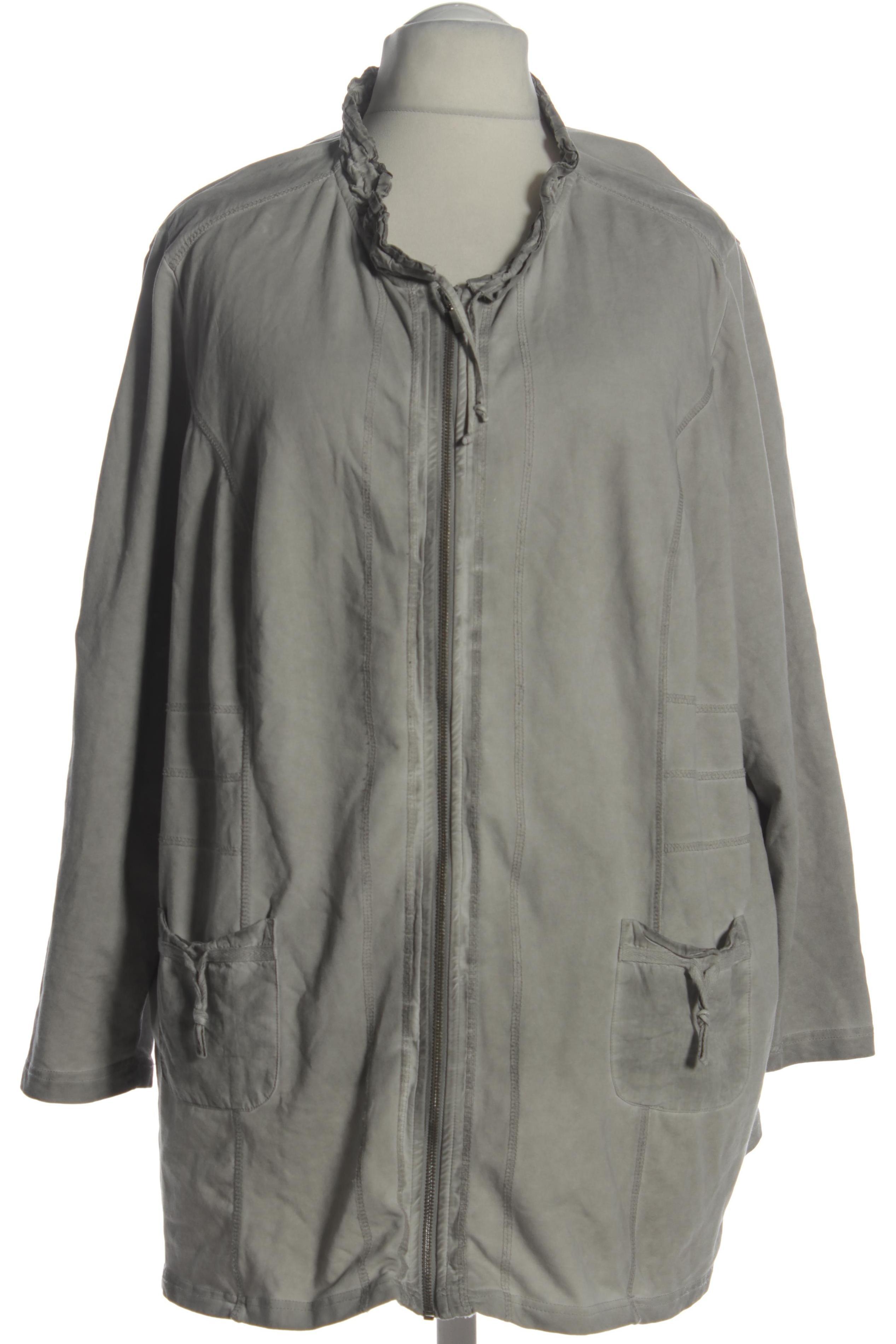 

Ulla Popken Damen Strickjacke, grau, Gr. 54