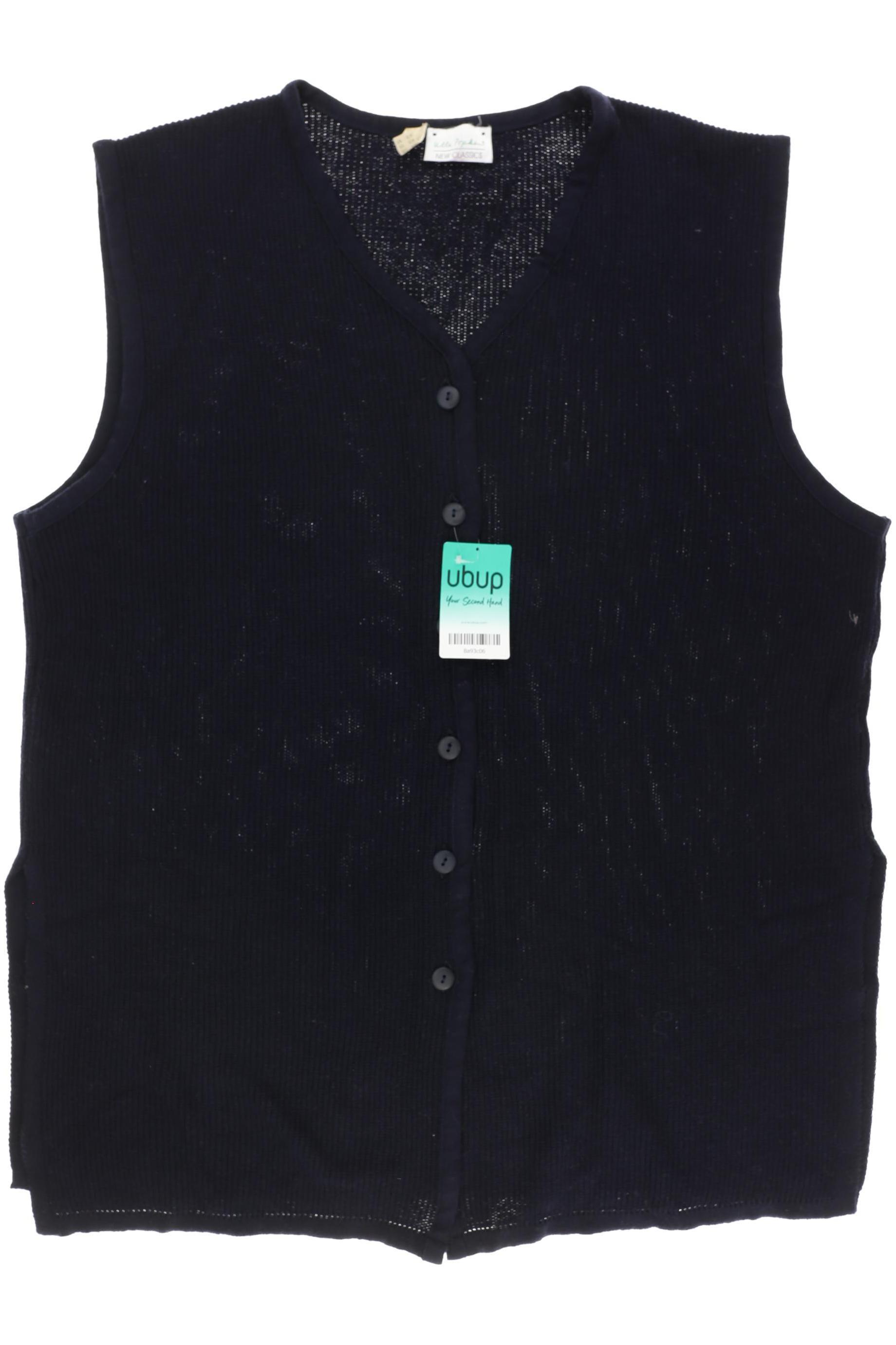 

Ulla Popken Damen Strickjacke, blau, Gr. 42