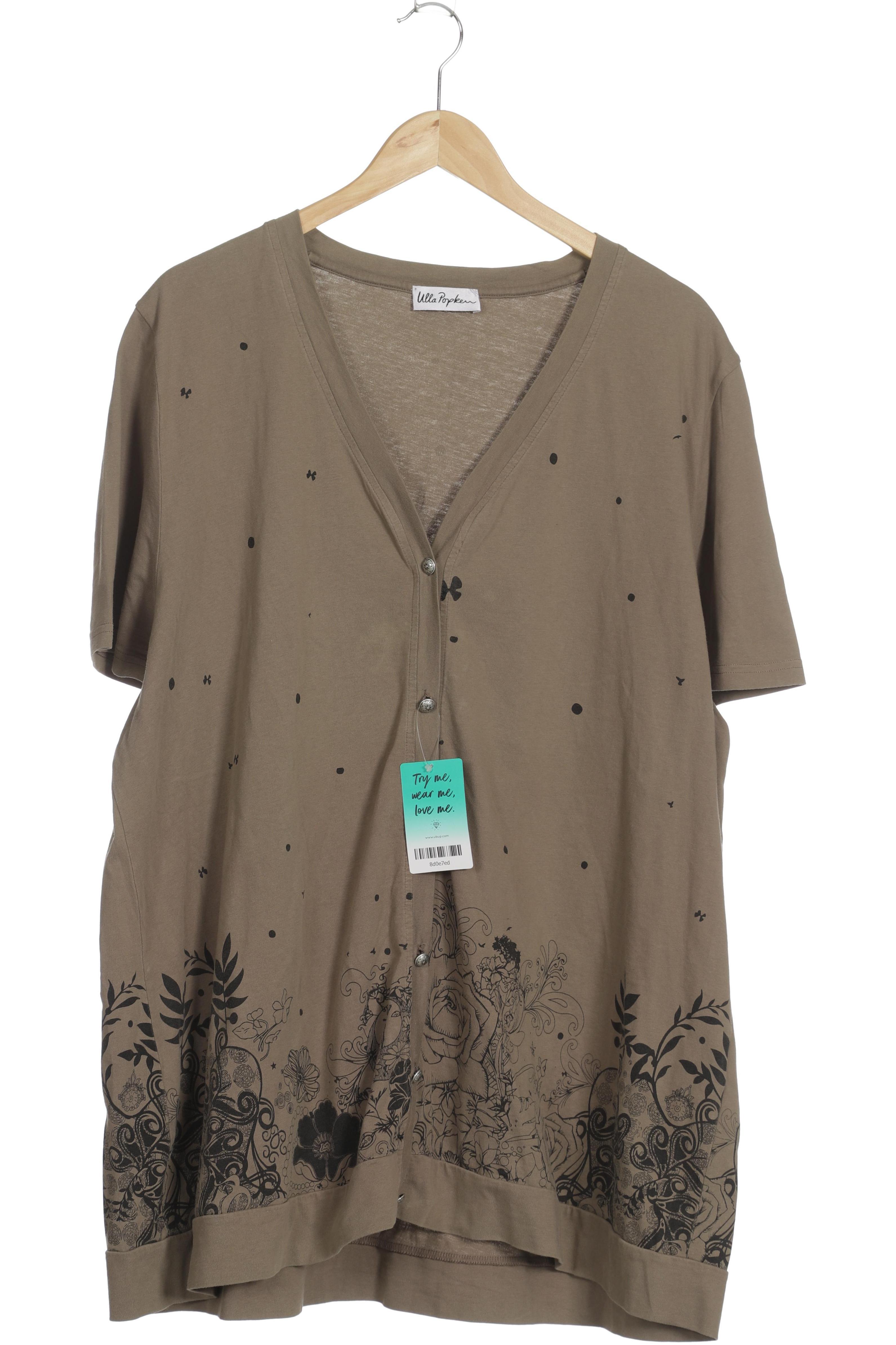 

Ulla Popken Damen Strickjacke, grün, Gr. 50