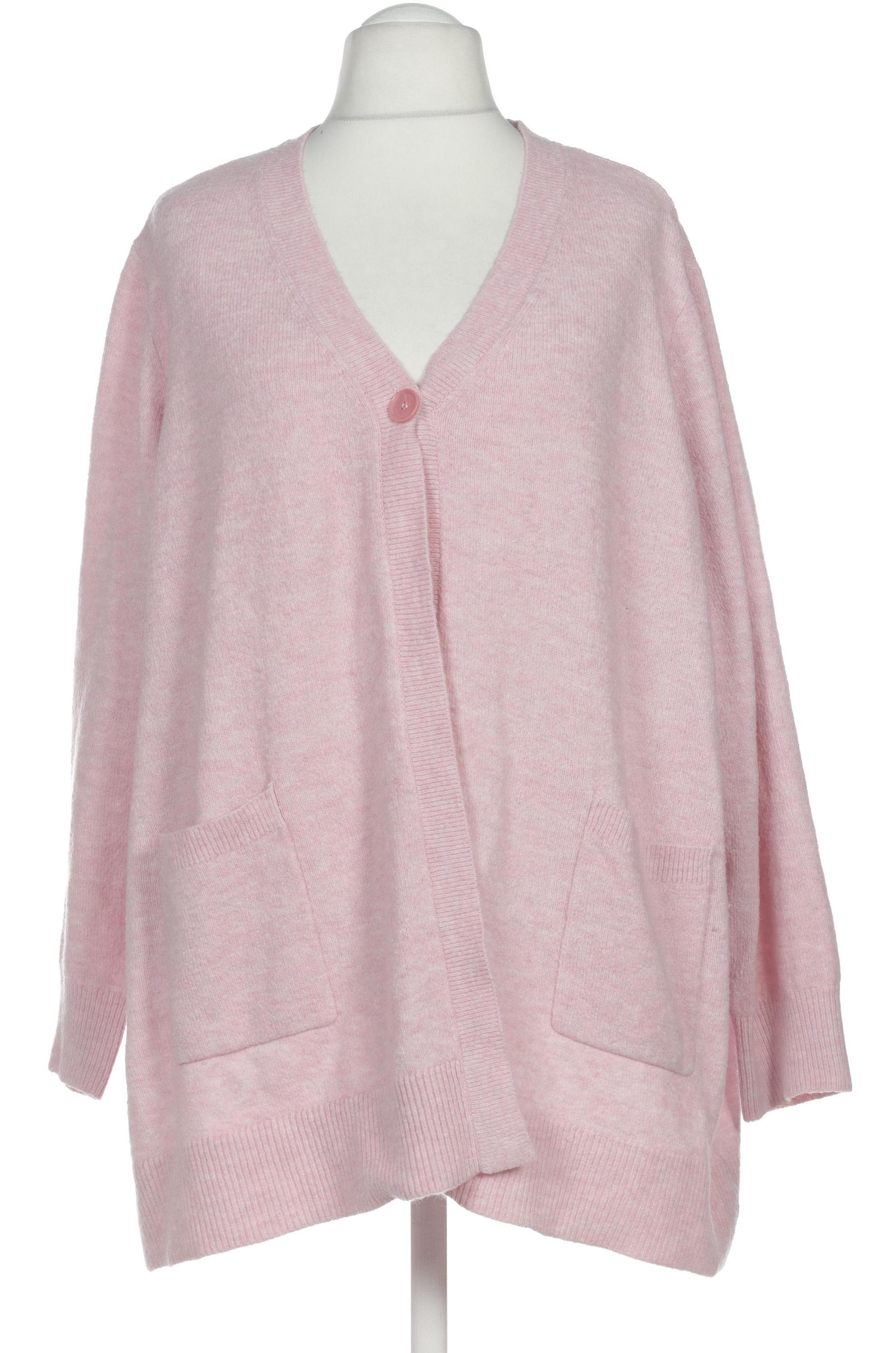 

Ulla Popken Damen Strickjacke, pink, Gr. 54