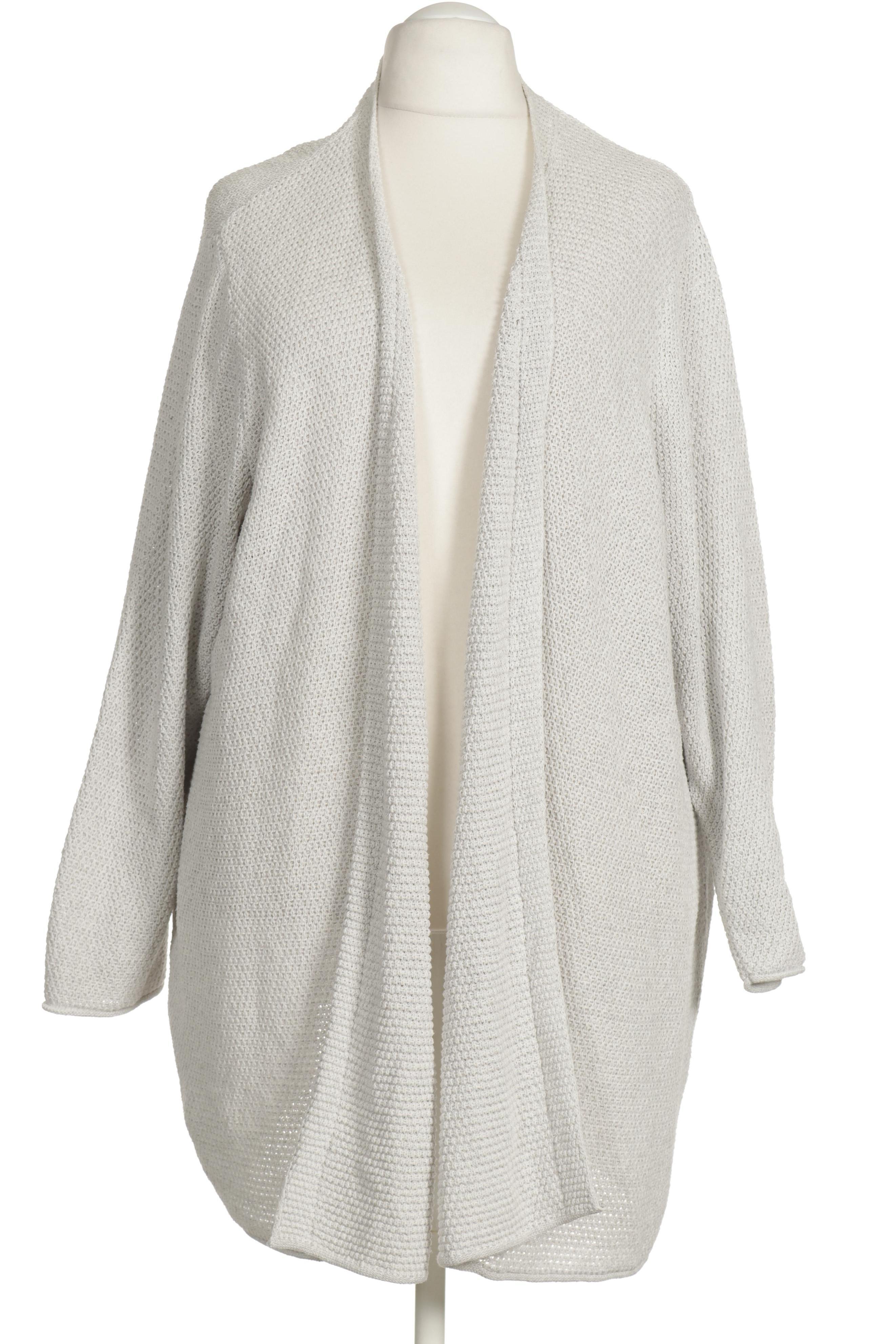 

Ulla Popken Damen Strickjacke, grau, Gr. 58