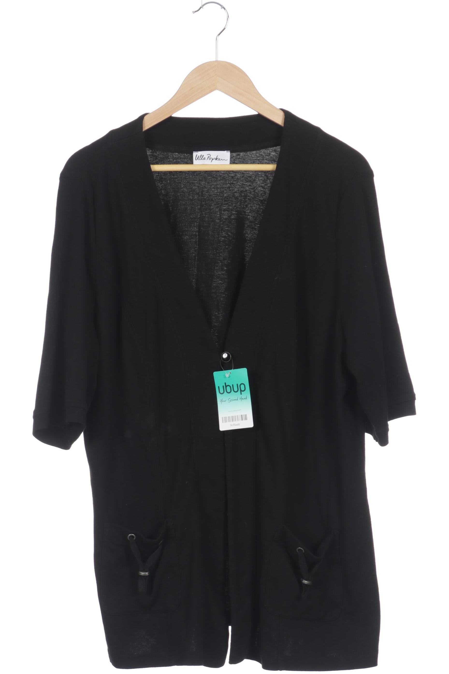 

Ulla Popken Damen Strickjacke, schwarz, Gr. 46
