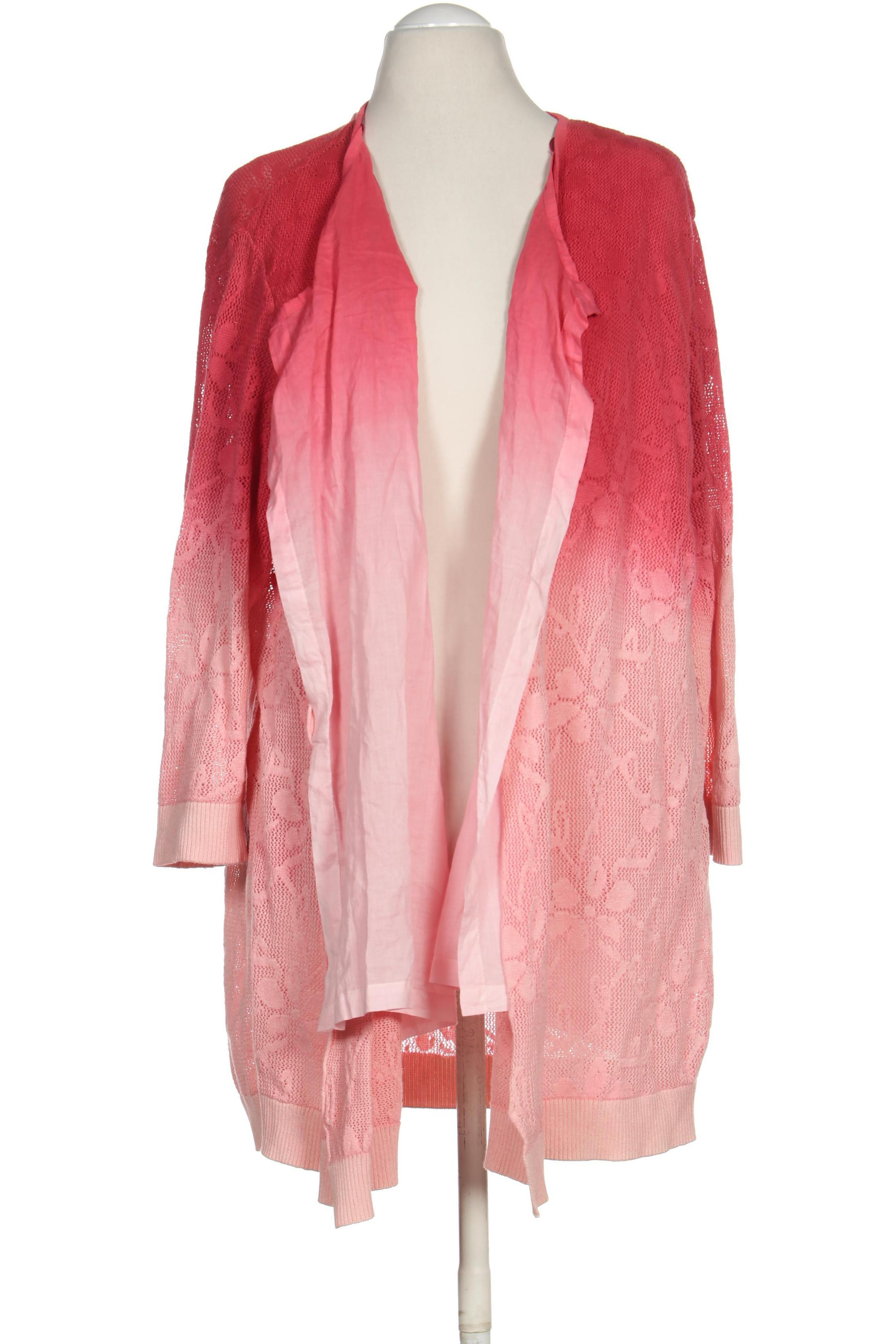 

Ulla Popken Damen Strickjacke, pink, Gr. 50