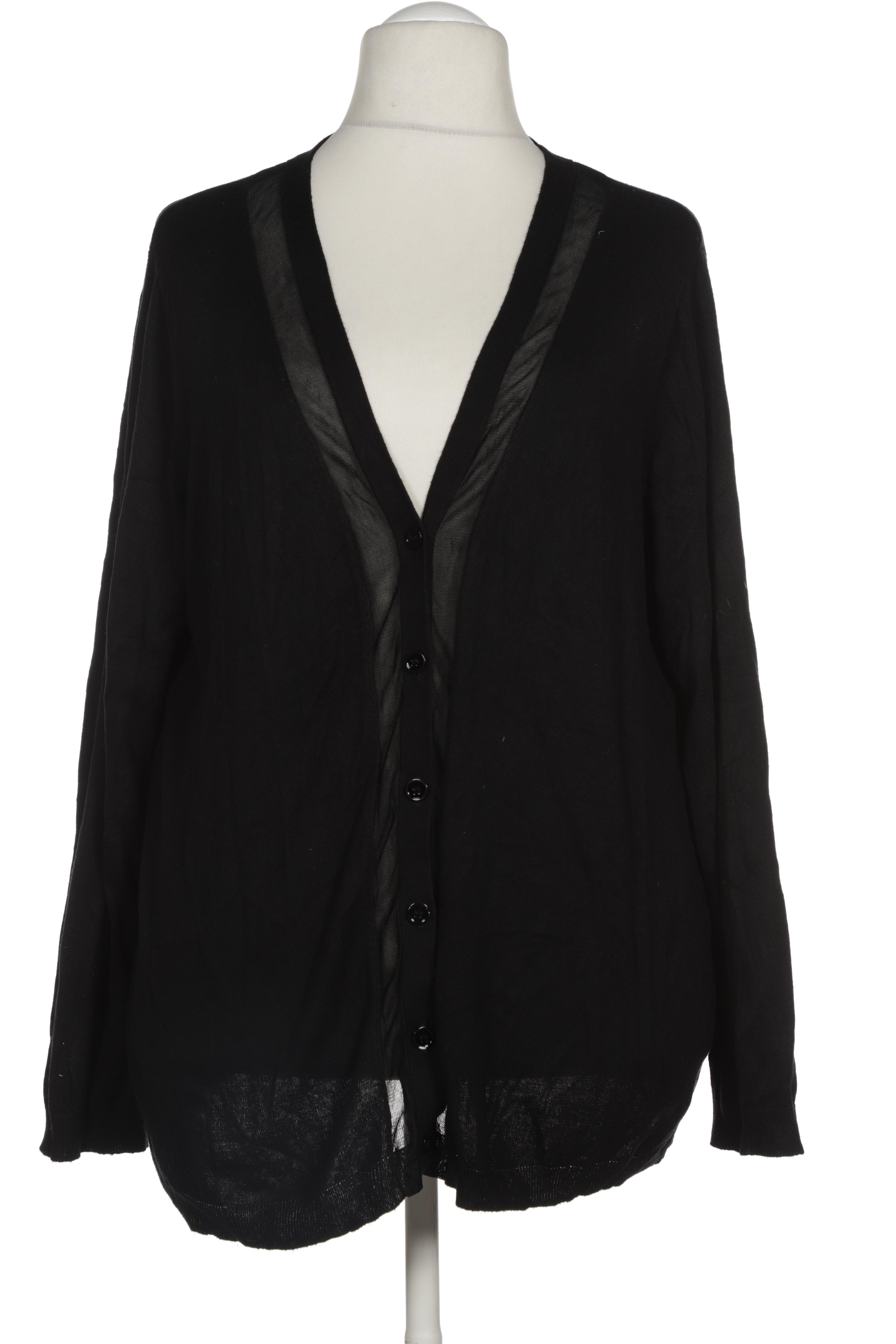 

Ulla Popken Damen Strickjacke, schwarz, Gr. 50