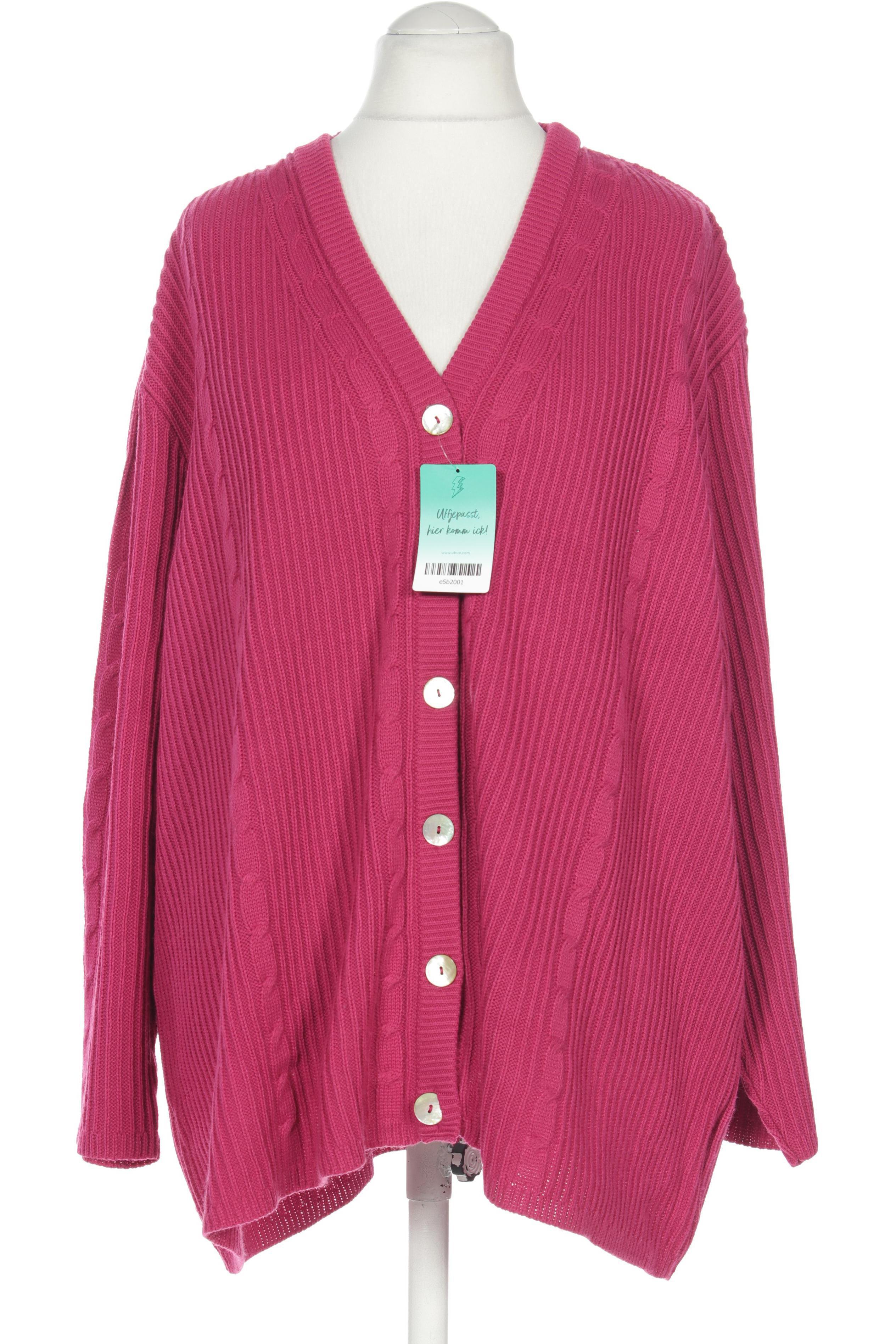 

Ulla Popken Damen Strickjacke, pink, Gr. 50