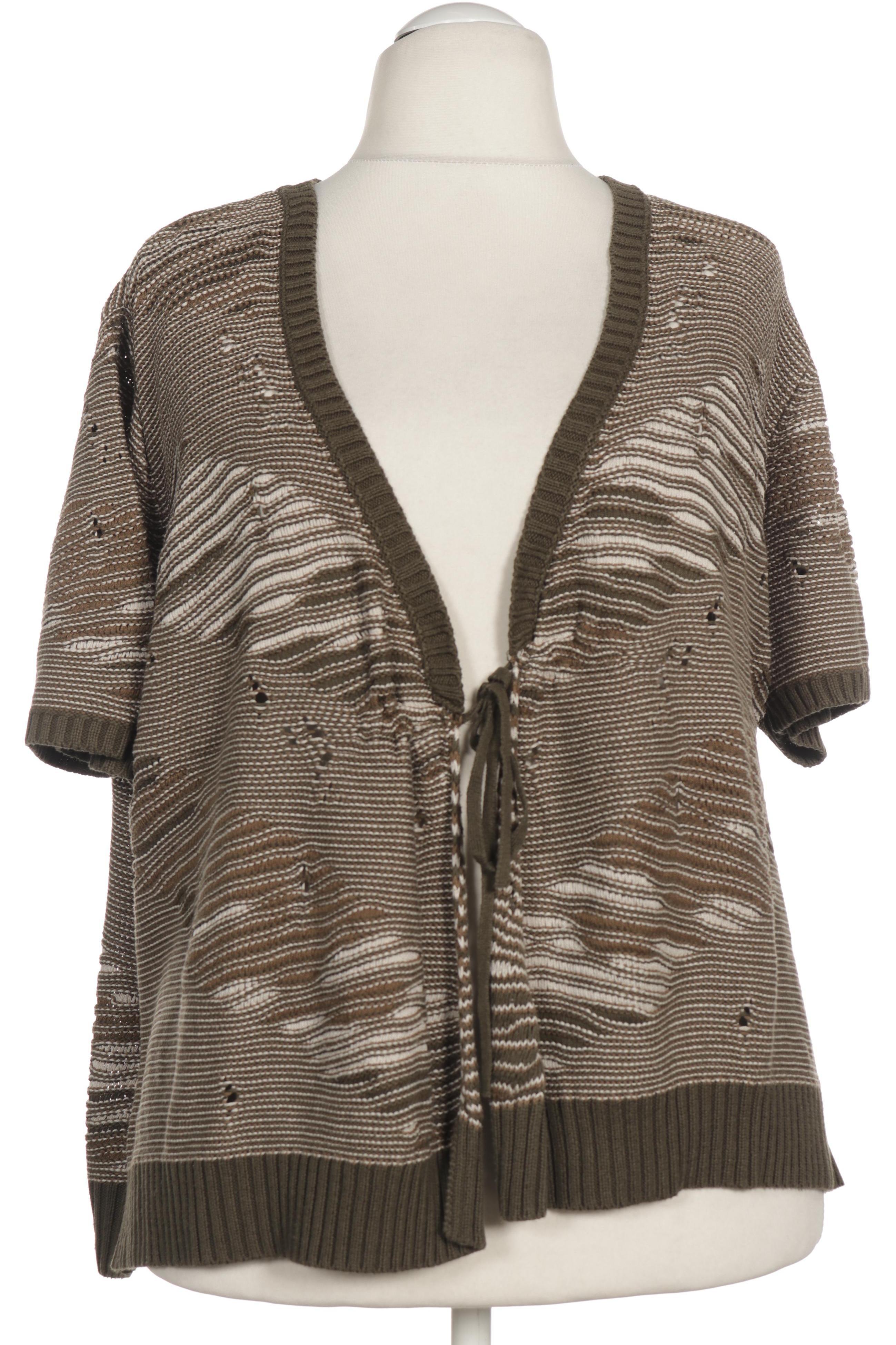 

Ulla Popken Damen Strickjacke, grün, Gr. 58