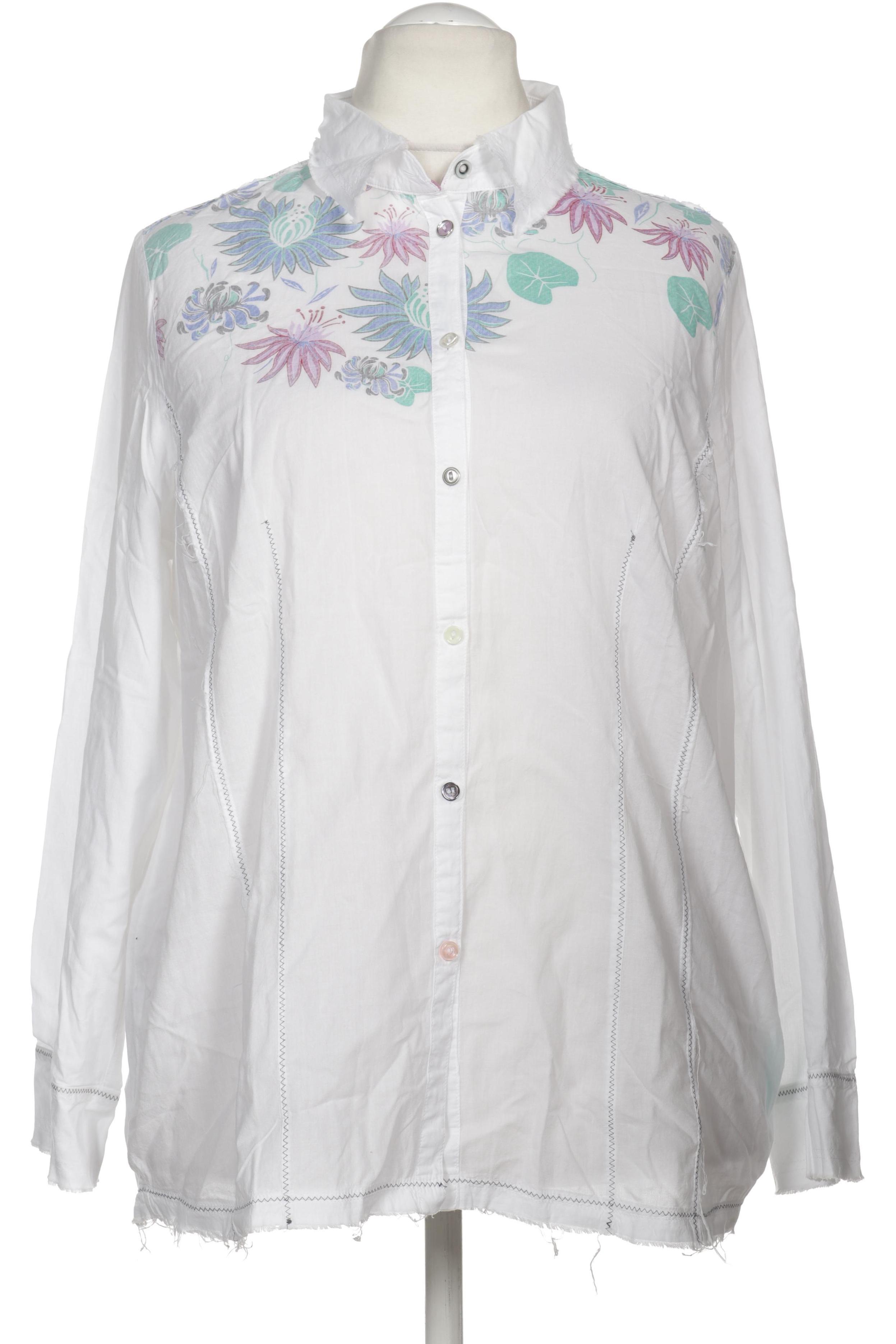 

Ulla Popken Damen Bluse, weiß, Gr. 42