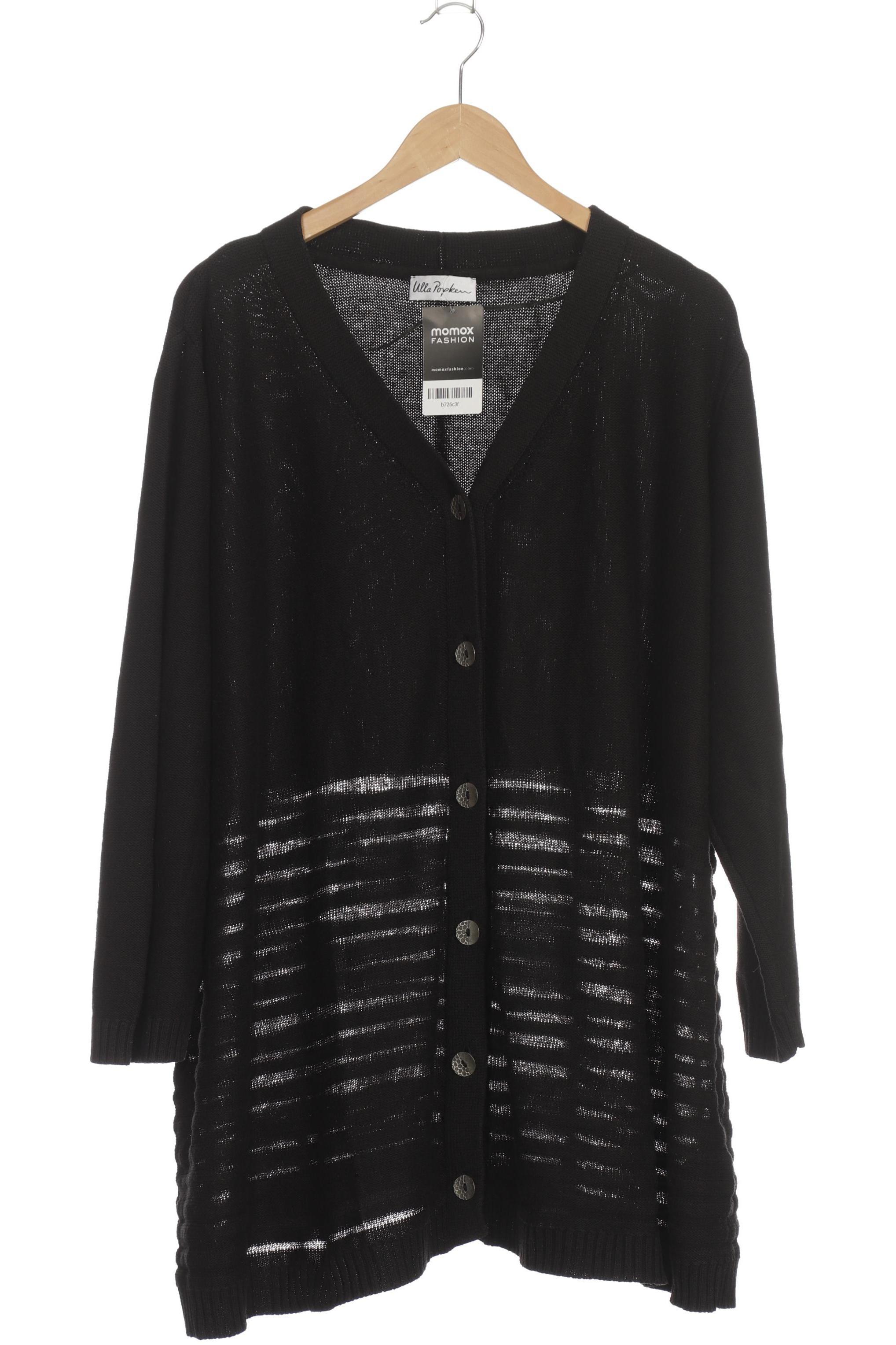 

Ulla Popken Damen Strickjacke, schwarz, Gr. 54