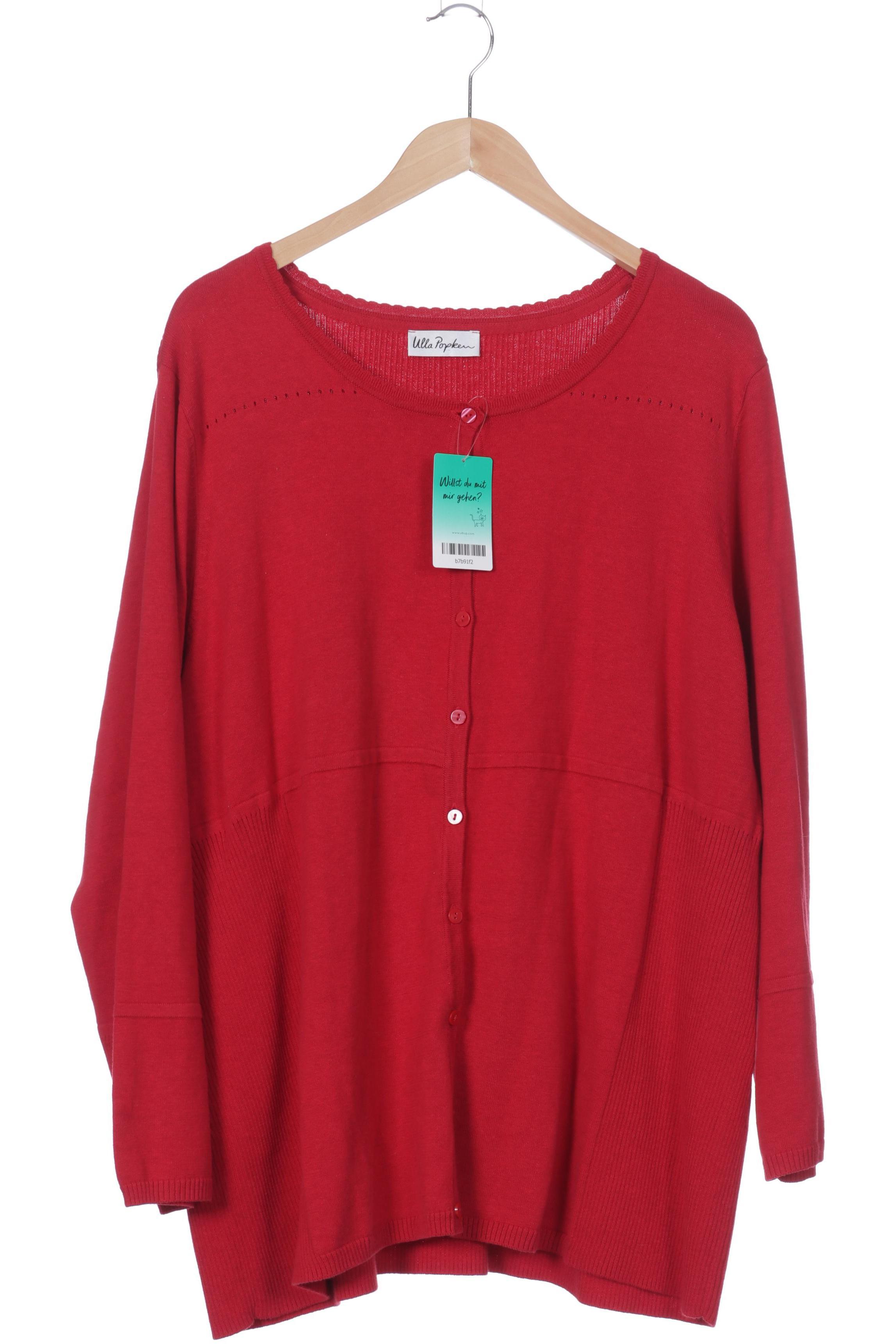 

Ulla Popken Damen Strickjacke, rot, Gr. 46