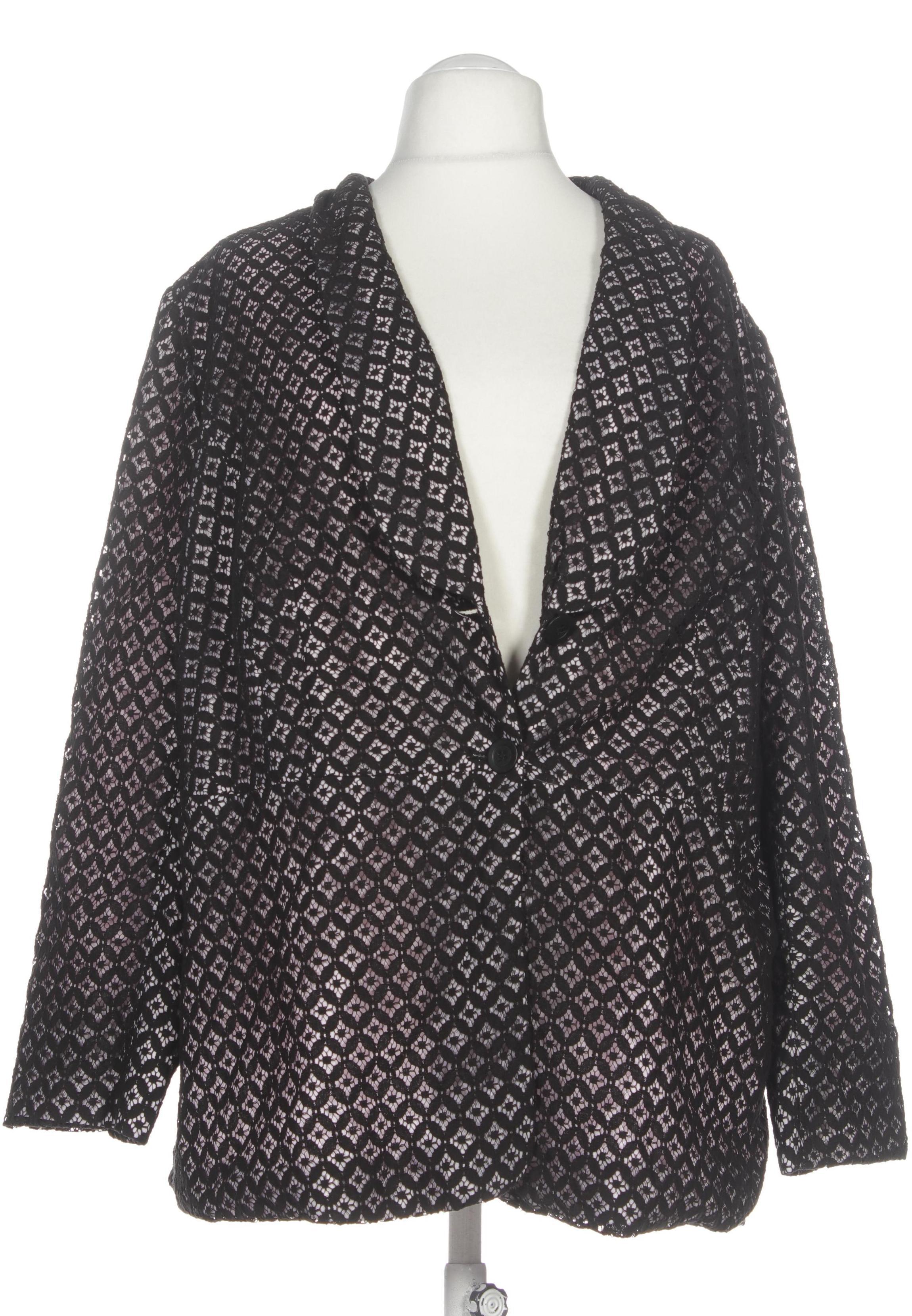 

Ulla Popken Damen Strickjacke, schwarz, Gr. 54