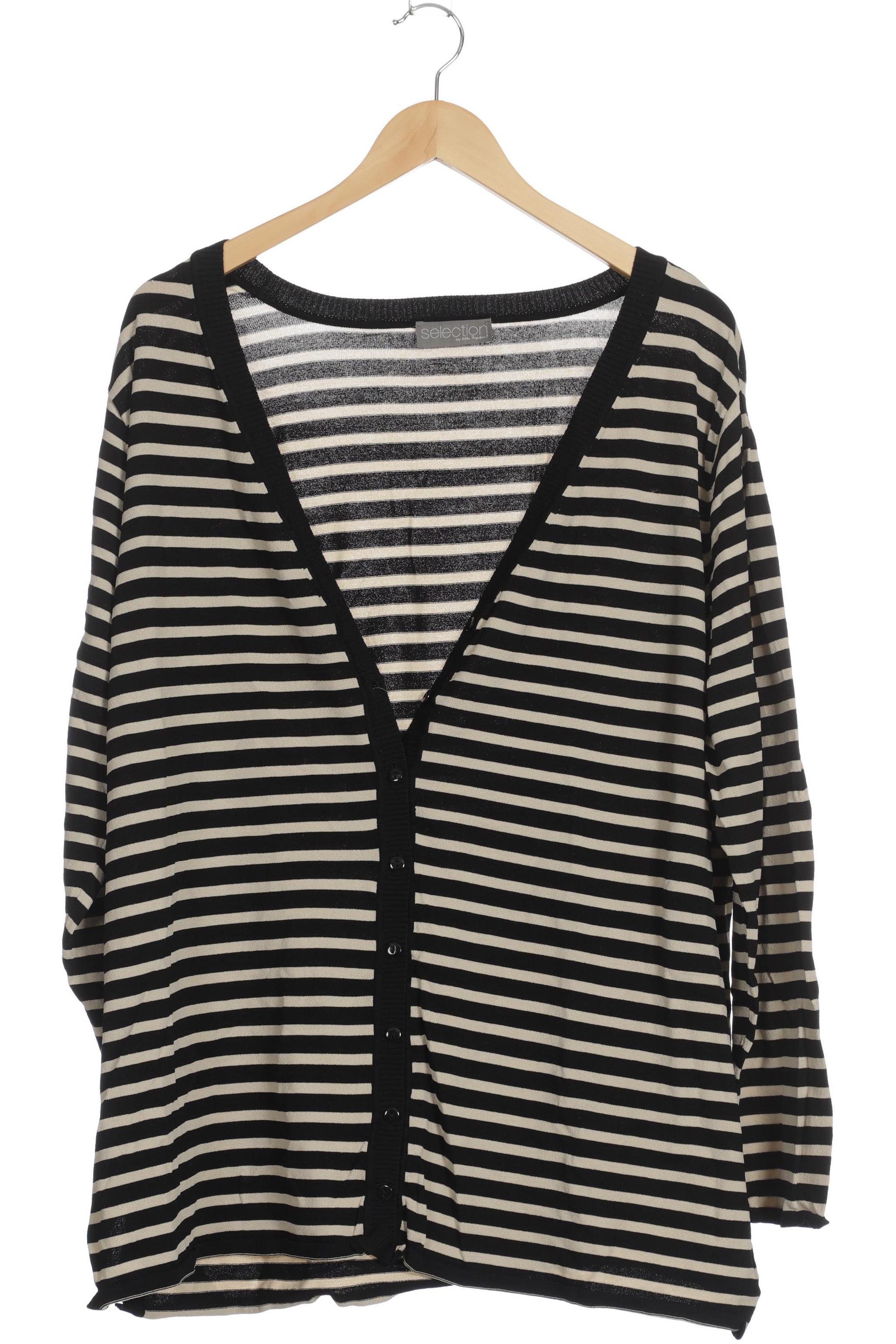 

Ulla Popken Damen Strickjacke, schwarz, Gr. 50