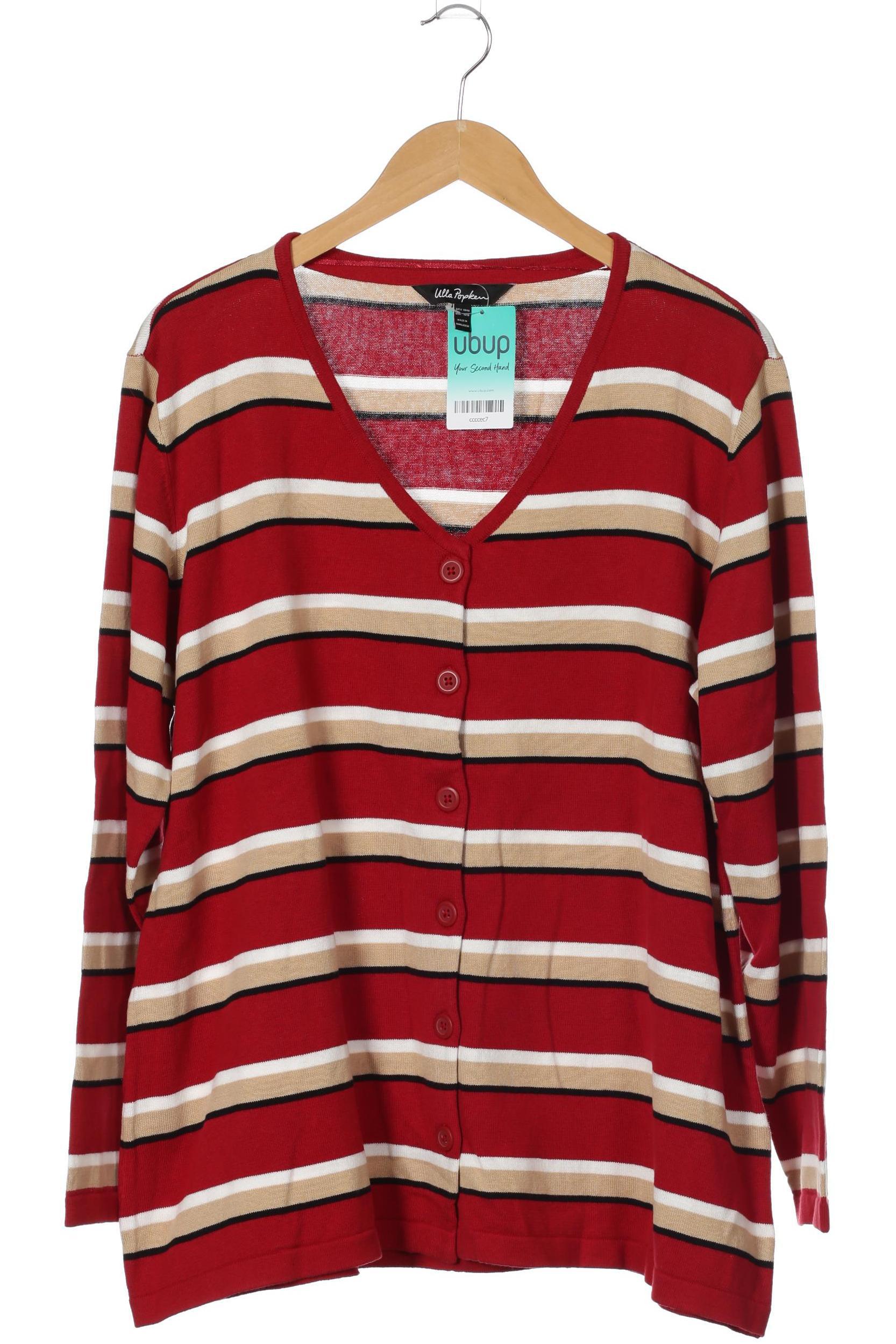 

Ulla Popken Damen Strickjacke, rot, Gr. 46